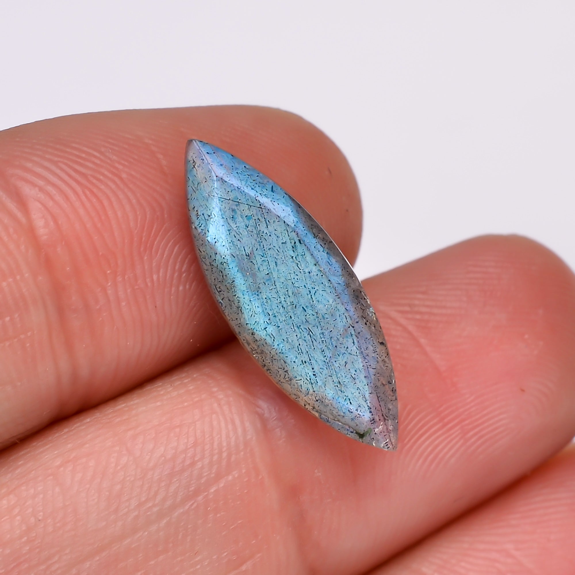 Natural Labradorite Marquise Shape Cut Stone Loose Gemstone For Making Jewelry 4 Ct. 19X7X4 MM Y-10577