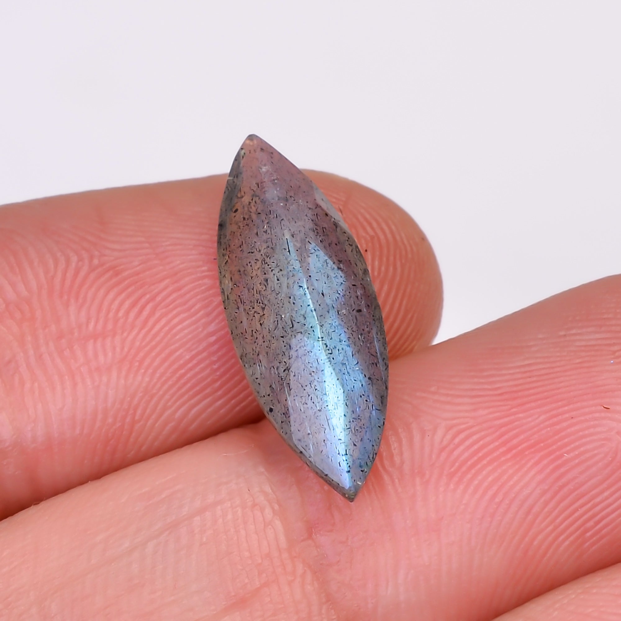 Natural Labradorite Marquise Shape Cut Stone Loose Gemstone For Making Jewelry 4 Ct. 19X7X4 MM Y-10577