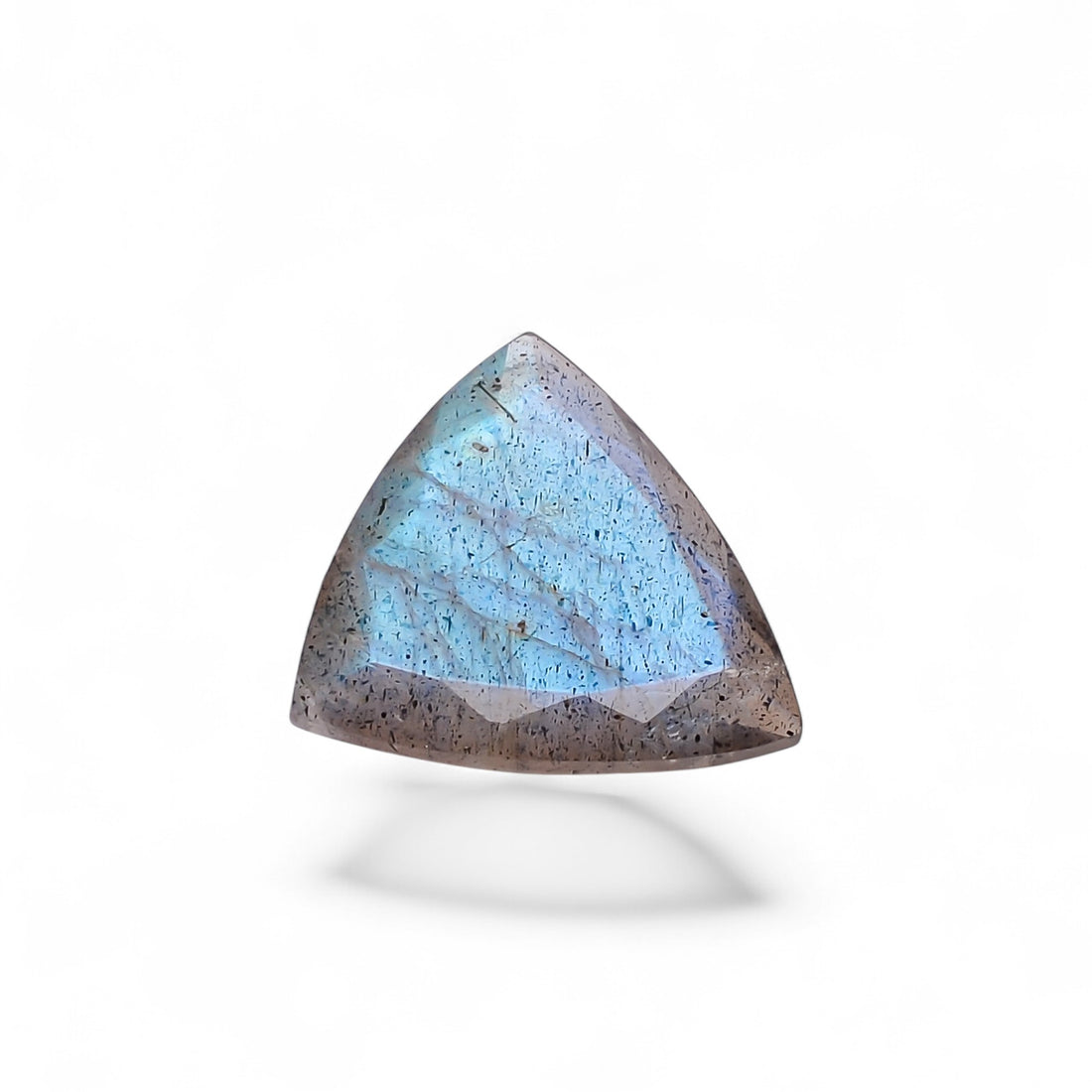 Natural Labradorite Trillion Shape Cut Stone Loose Gemstone For Making Jewelry 8 Ct. 16X16X5 MM Y-10578