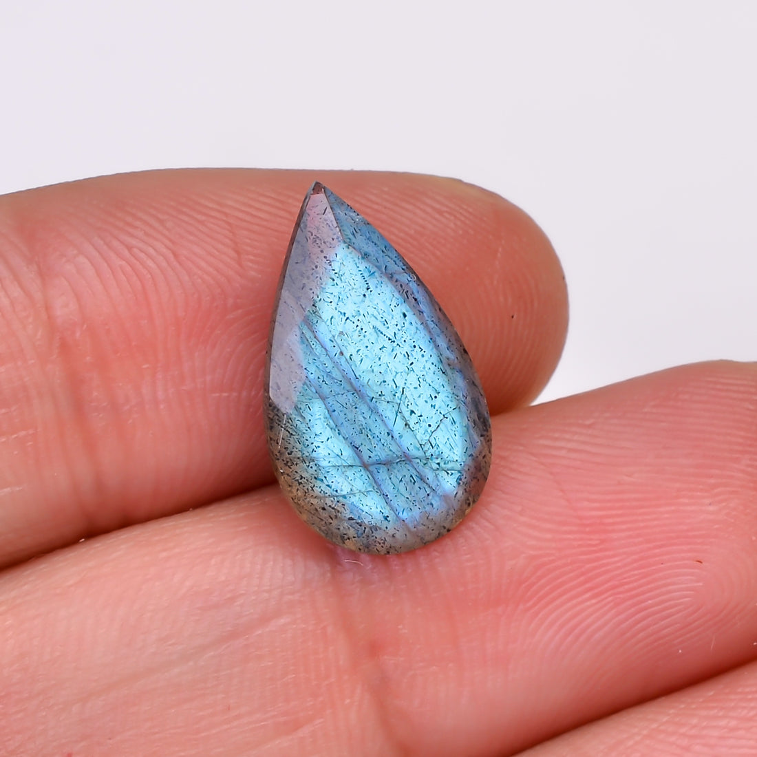 Natural Labradorite Pear Shape Cut Stone Loose Gemstone For Making Jewelry 5 Ct. 16X10X5 MM Y-10579
