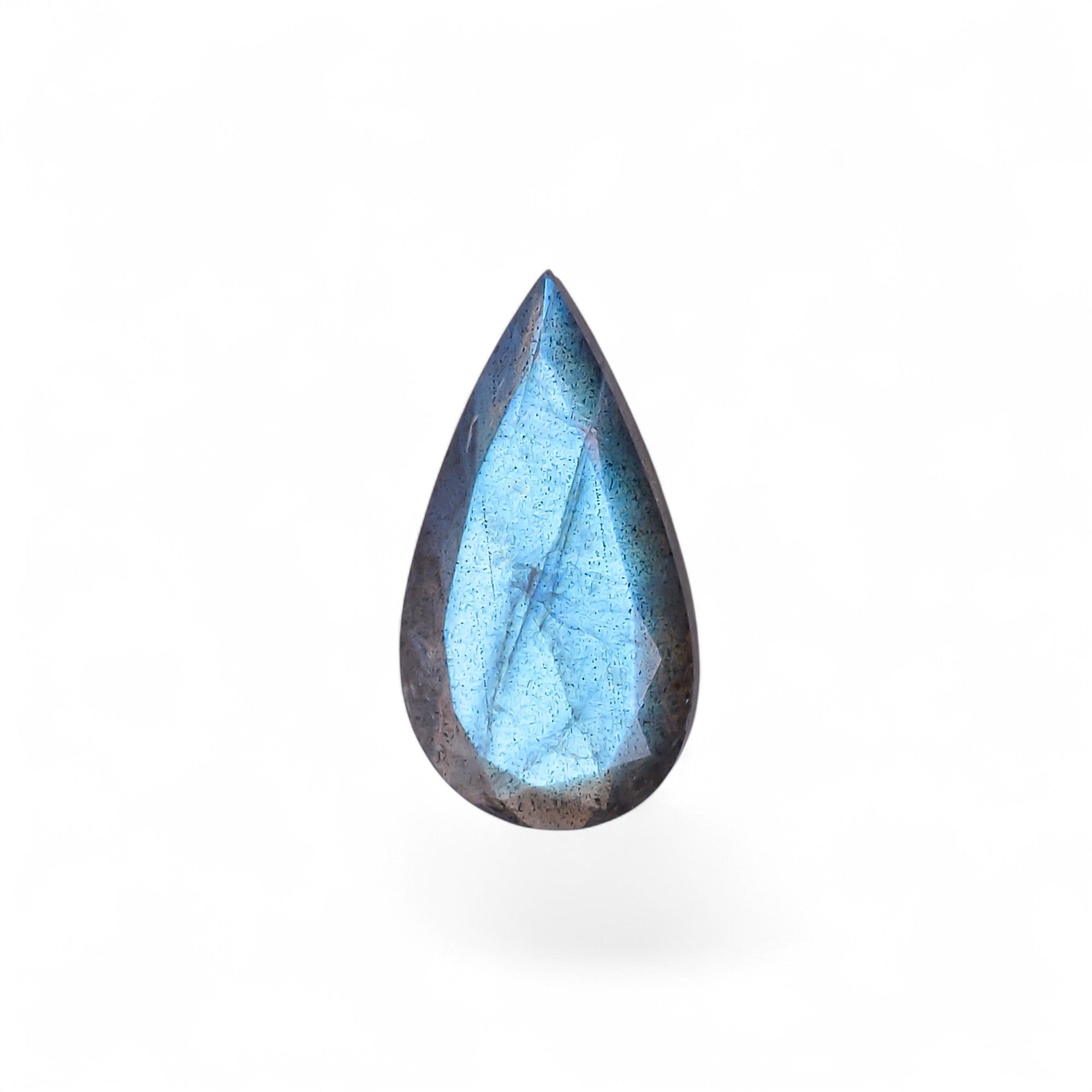 Natural Labradorite Pear Shape Cut Stone Loose Gemstone For Making Jewelry 9.5 Ct. 22X12X6 MM Y-10582