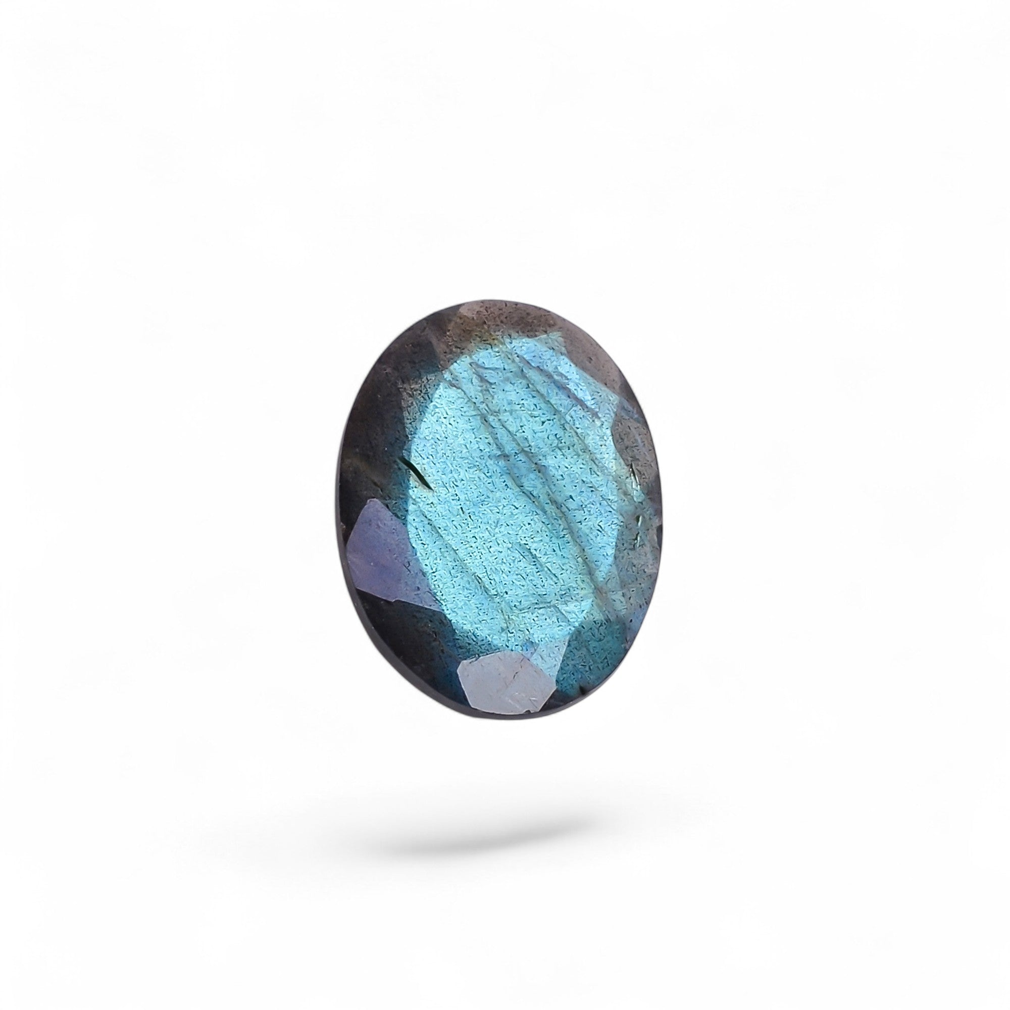 Natural Labradorite Oval Shape Cut Stone Loose Gemstone For Making Jewelry 6 Ct. 16X11X5 MM Y-10589