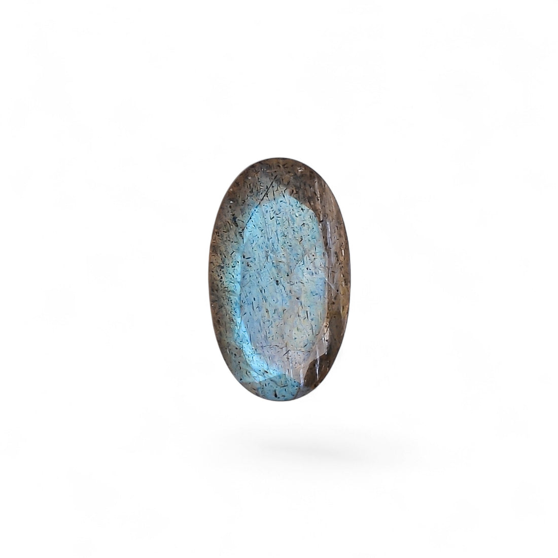 Natural Labradorite Oval Shape Cut Stone Loose Gemstone For Making Jewelry 4.5 Ct. 14X8X5 MM Y-10592