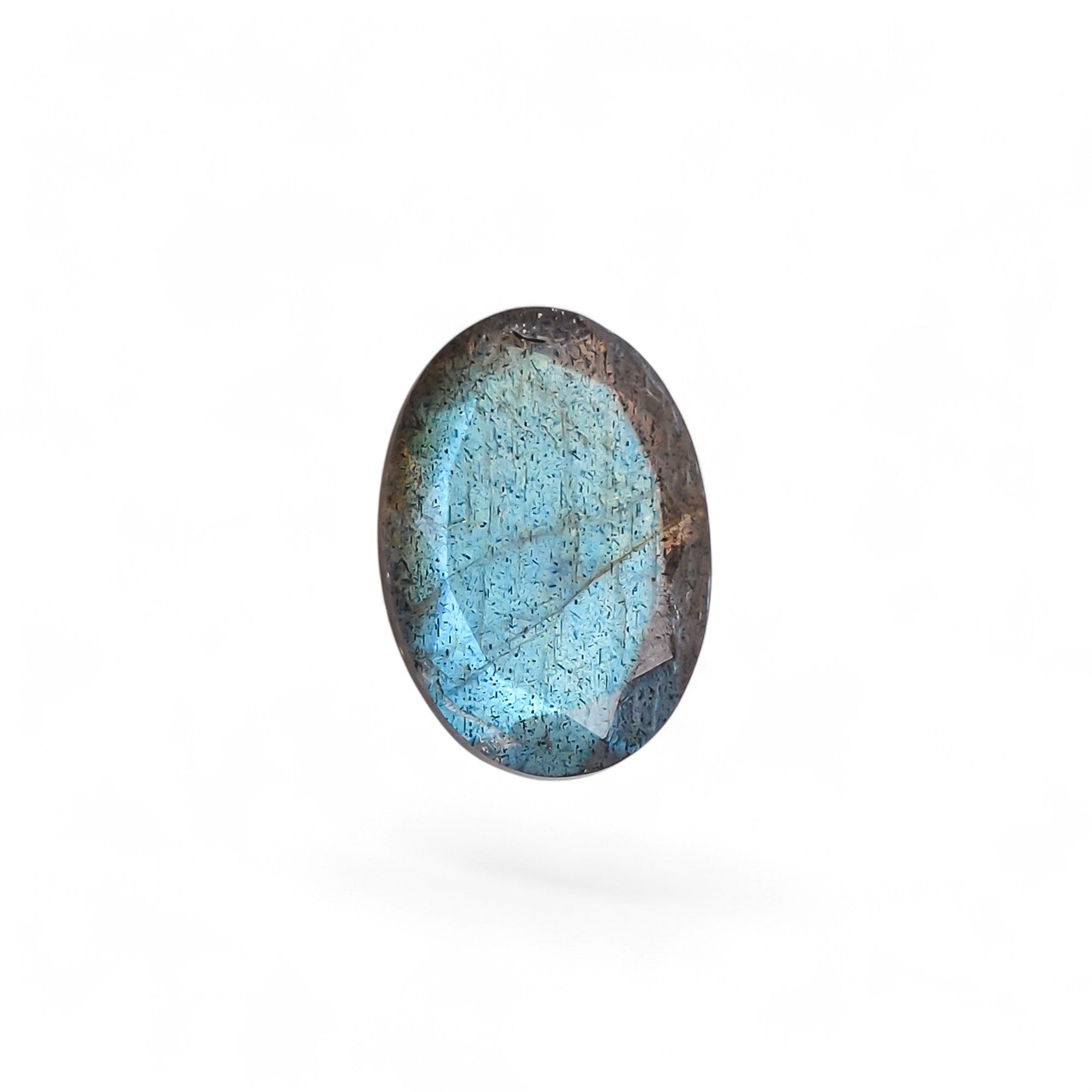 Natural Labradorite Oval Shape Cut Stone Loose Gemstone For Making Jewelry 6 Ct. 15X10X5 MM Y-10593