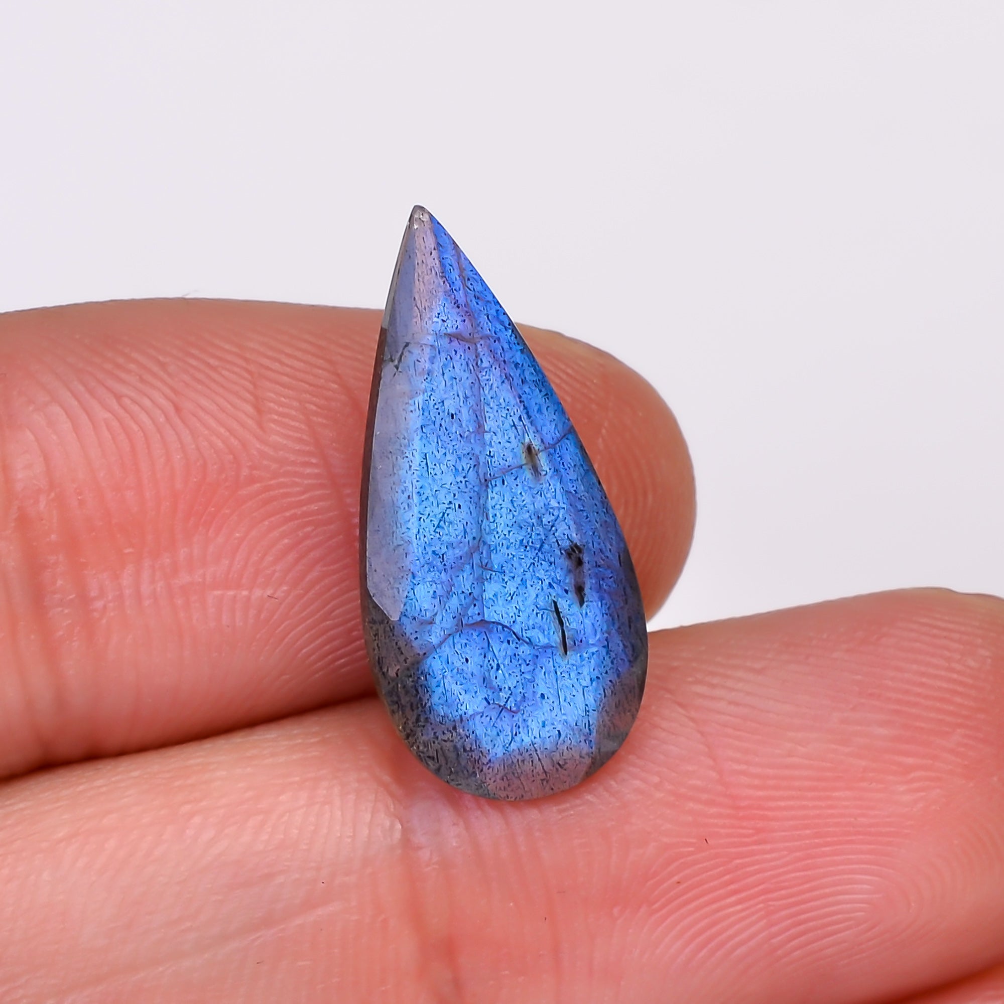 Natural Labradorite Pear Shape Cut Stone Loose Gemstone For Making Jewelry 5 Ct. 20X9X5 MM Y-10594