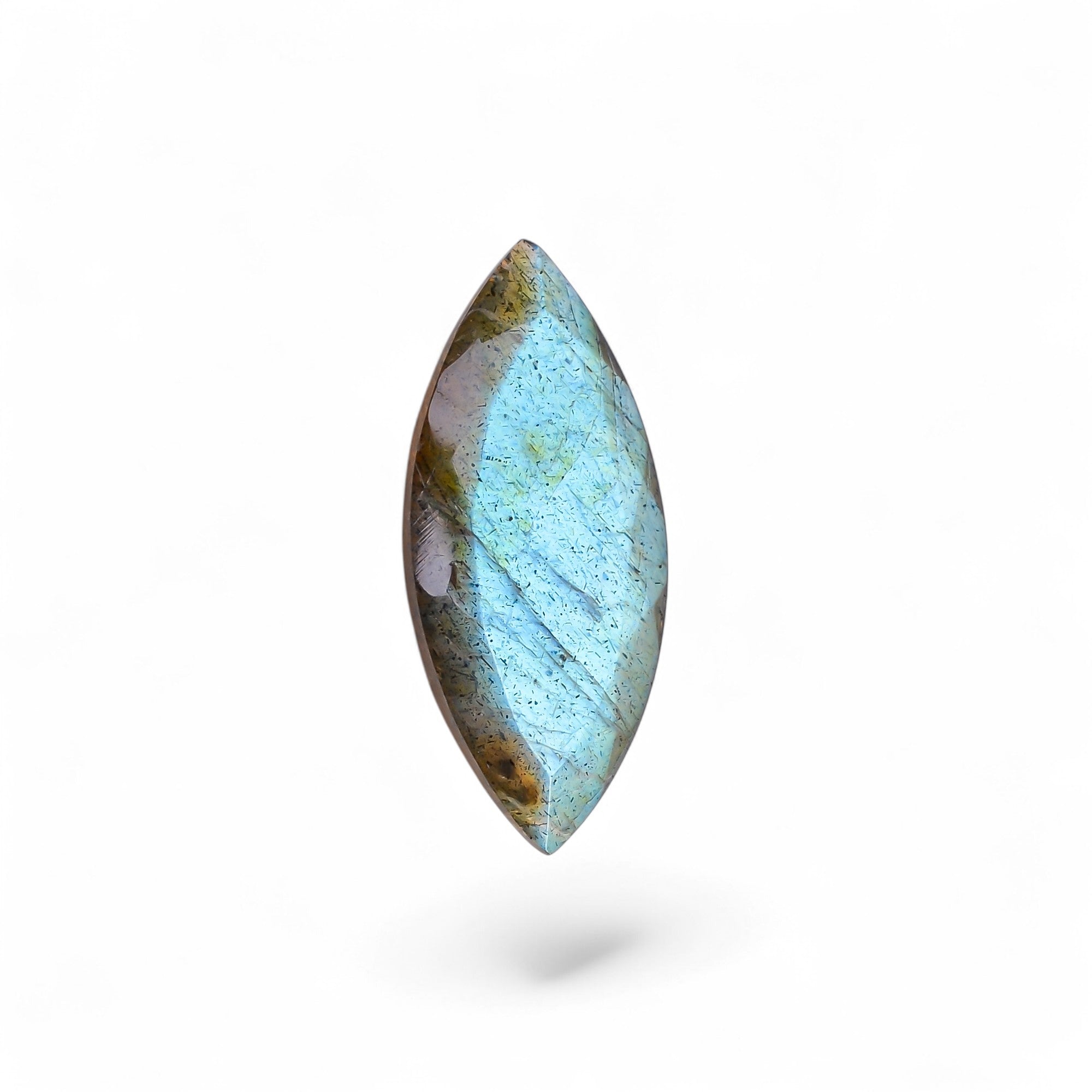 Natural Labradorite Marquise Shape Cut Stone Loose Gemstone For Making Jewelry 11.5 Ct. 27X11X6 MM Y-10595