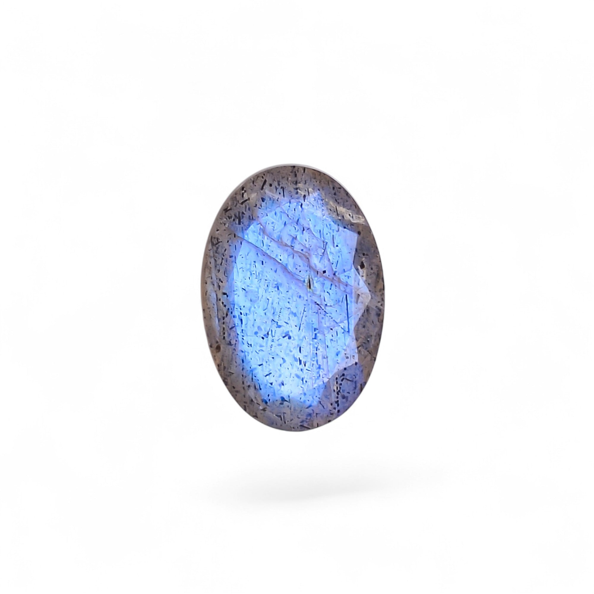 Natural Labradorite Oval Shape Cut Stone Loose Gemstone For Making Jewelry 3.5 Ct. 13X8X5 MM Y-10596