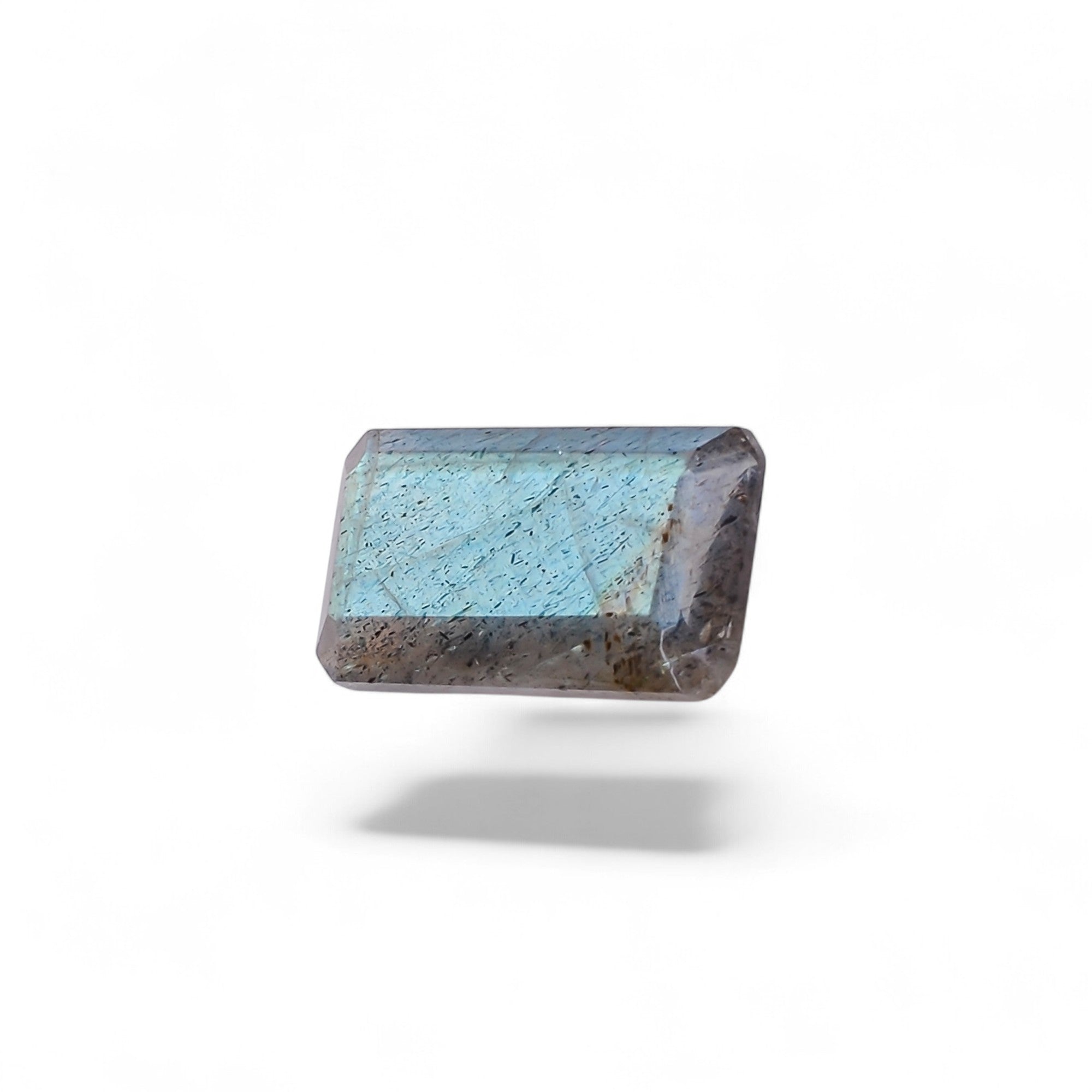 Natural Labradorite Radiant Shape Cut Stone Loose Gemstone For Making Jewelry 9.5 Ct. 19X10X5 MM Y-10597