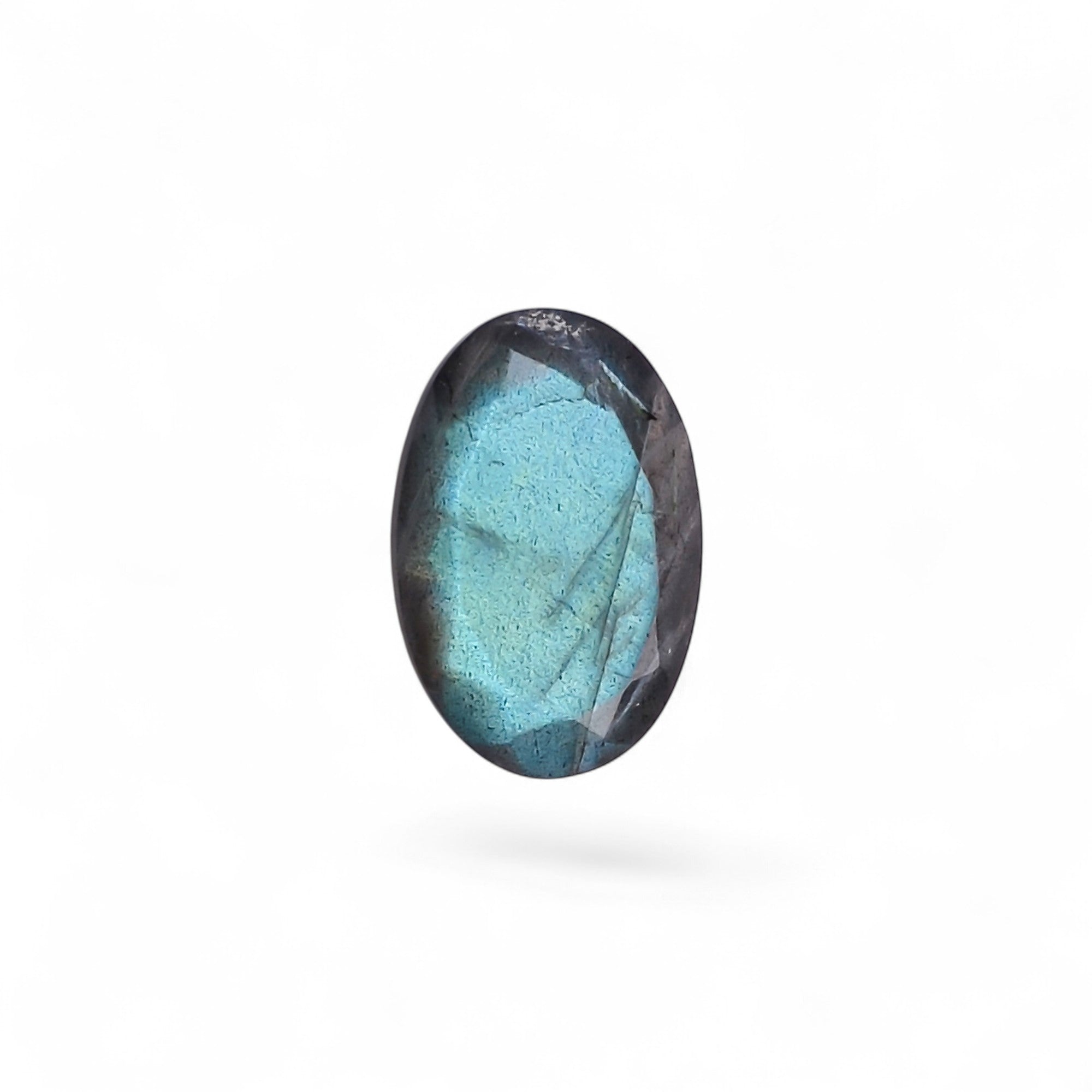 Natural Labradorite Oval Shape Cut Stone Loose Gemstone For Making Jewelry 4 Ct. 13X8X6 MM Y-10598