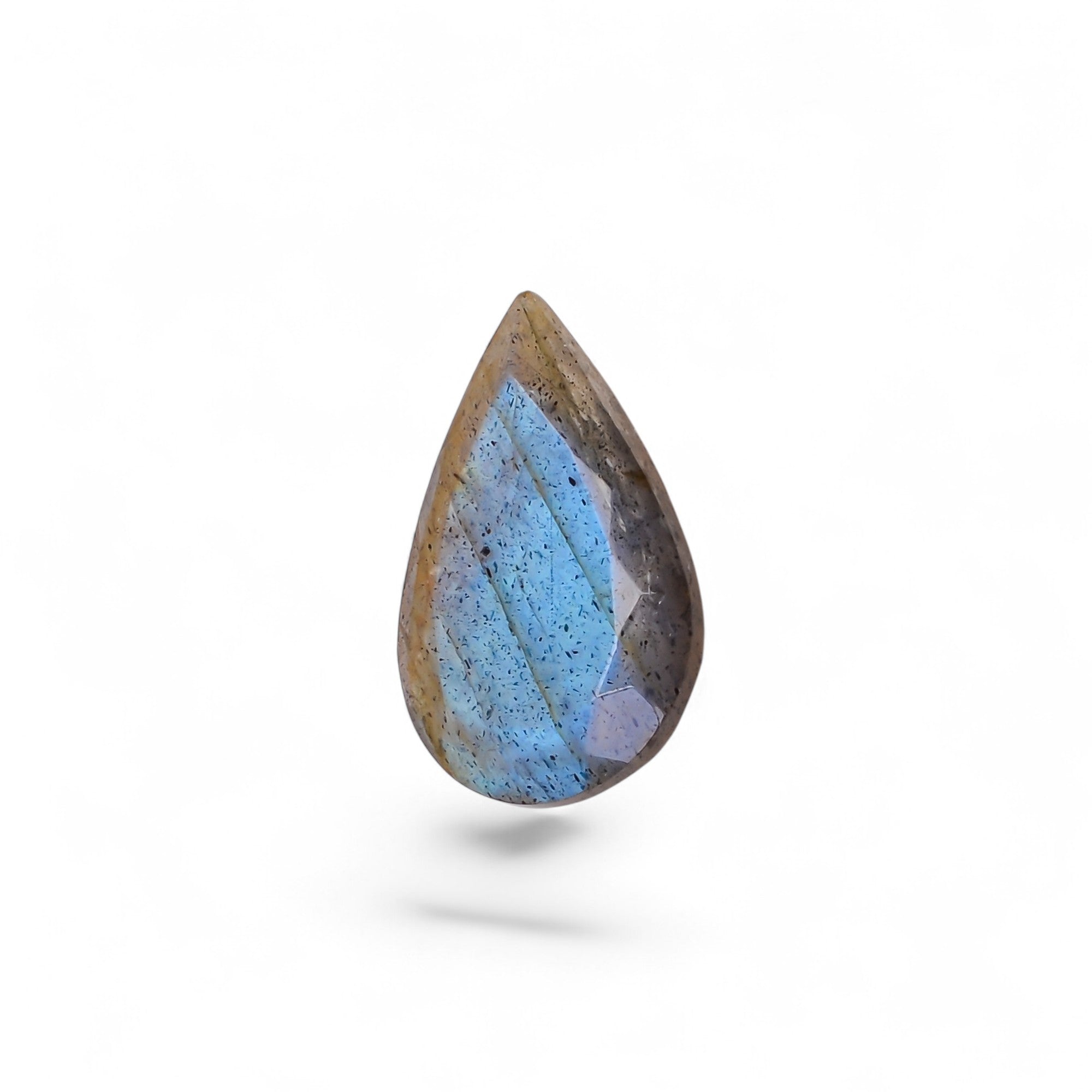Natural Labradorite Pear Shape Cut Stone Loose Gemstone For Making Jewelry 7.5 Ct. 18X12X6 MM Y-10599