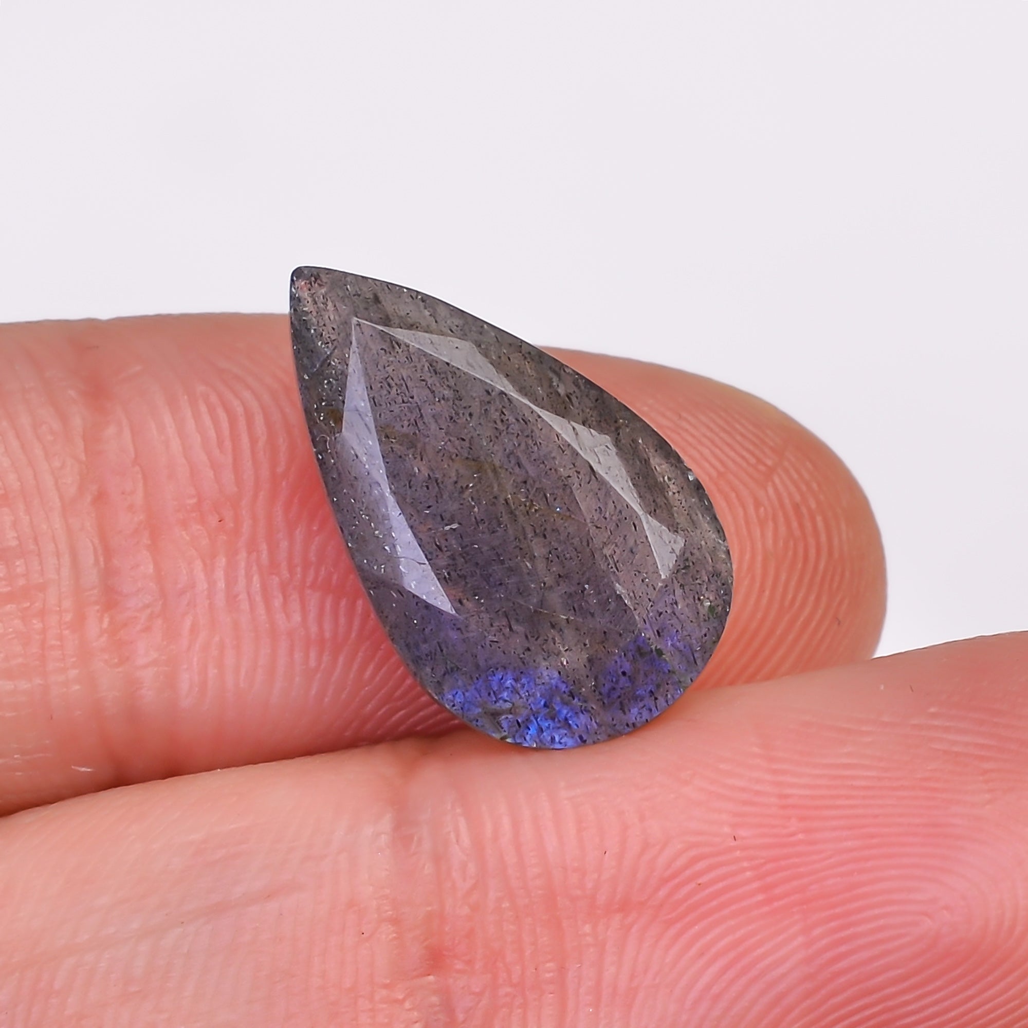 Natural Labradorite Pear Shape Cut Stone Loose Gemstone For Making Jewelry 5.5 Ct. 16X10X6 MM Y-10600