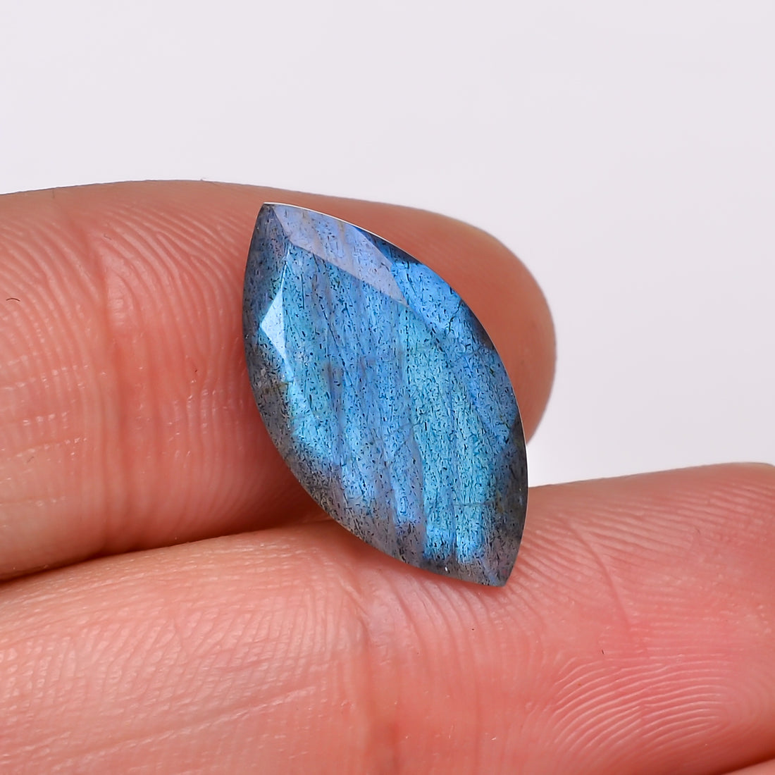 Natural Labradorite Marquise Shape Cut Stone Loose Gemstone For Making Jewelry 5.5 Ct. 18X10X6 MM Y-10601