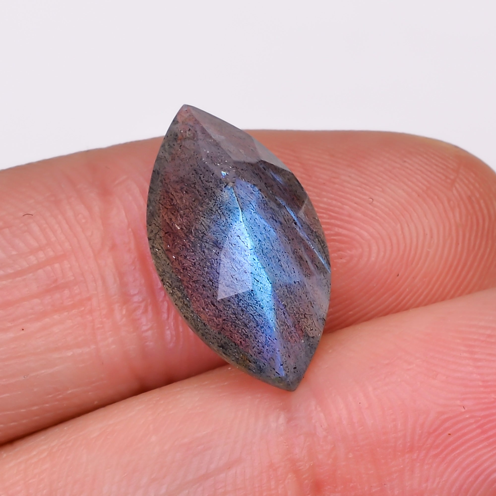 Natural Labradorite Marquise Shape Cut Stone Loose Gemstone For Making Jewelry 5.5 Ct. 18X10X6 MM Y-10601