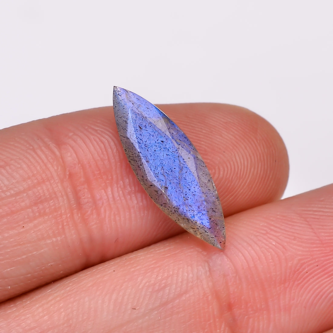 Natural Labradorite Marquise Shape Cut Stone Loose Gemstone For Making Jewelry 2 Ct. 19X6X3 MM Y-10605
