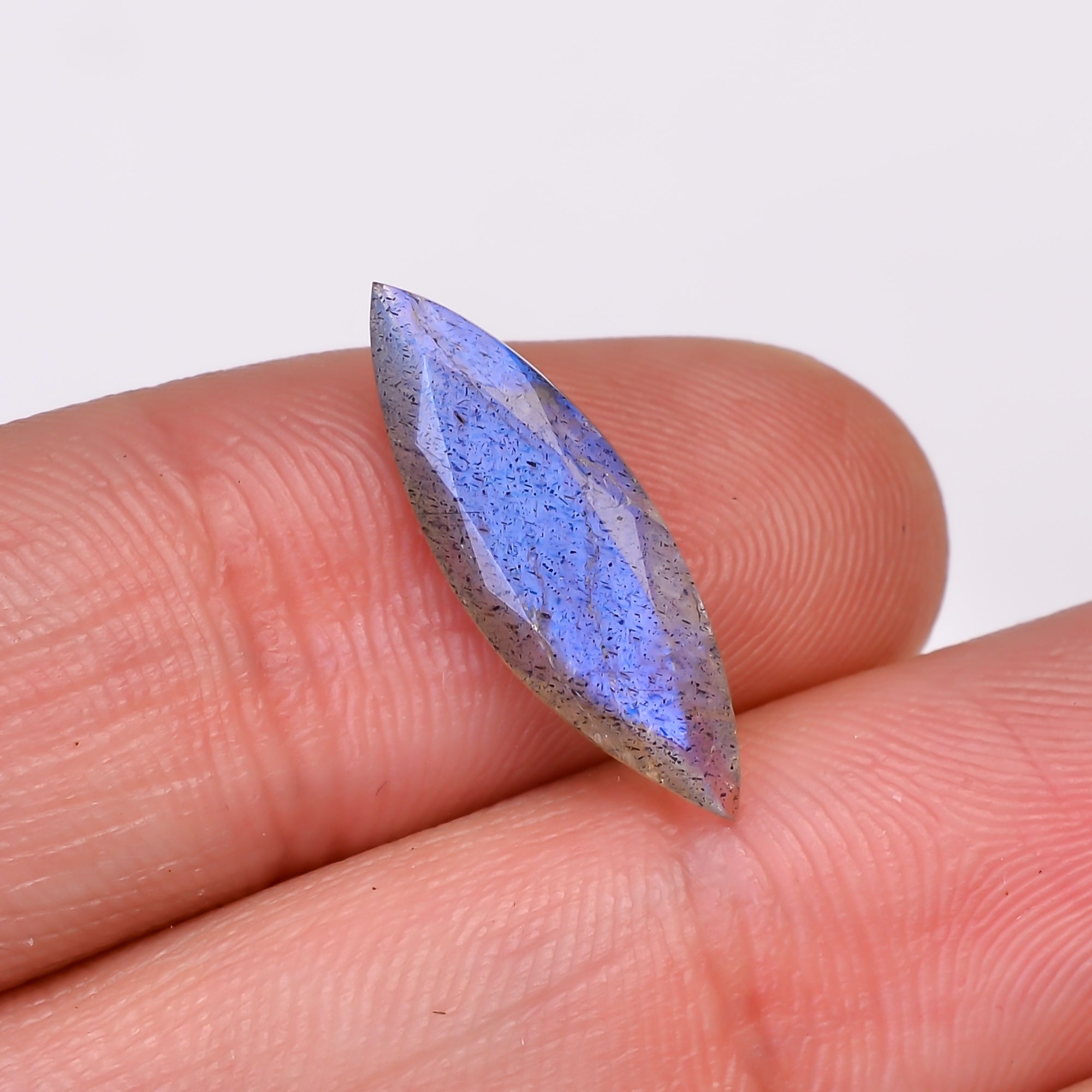 Natural Labradorite Marquise Shape Cut Stone Loose Gemstone For Making Jewelry 2 Ct. 19X6X3 MM Y-10605