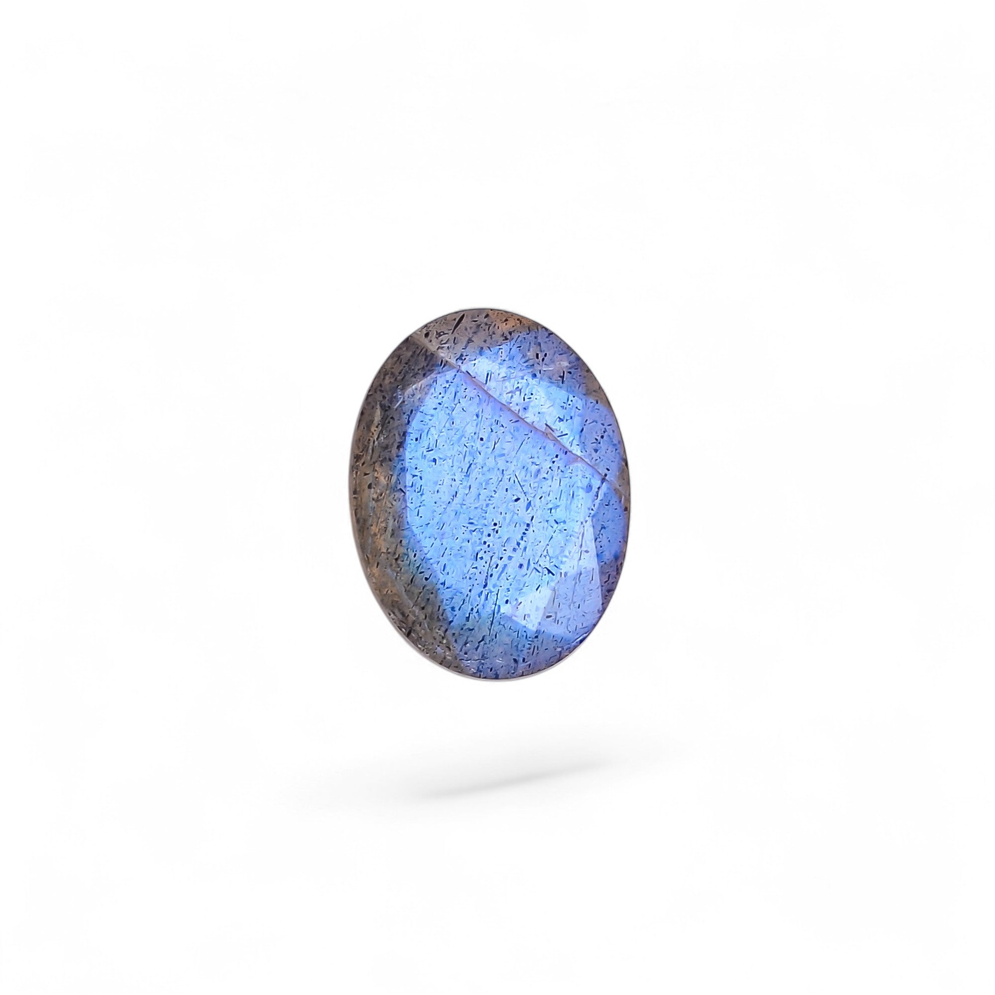 Natural Labradorite Oval Shape Cut Stone Loose Gemstone For Making Jewelry 5 Ct. 13X10X6 MM Y-10611