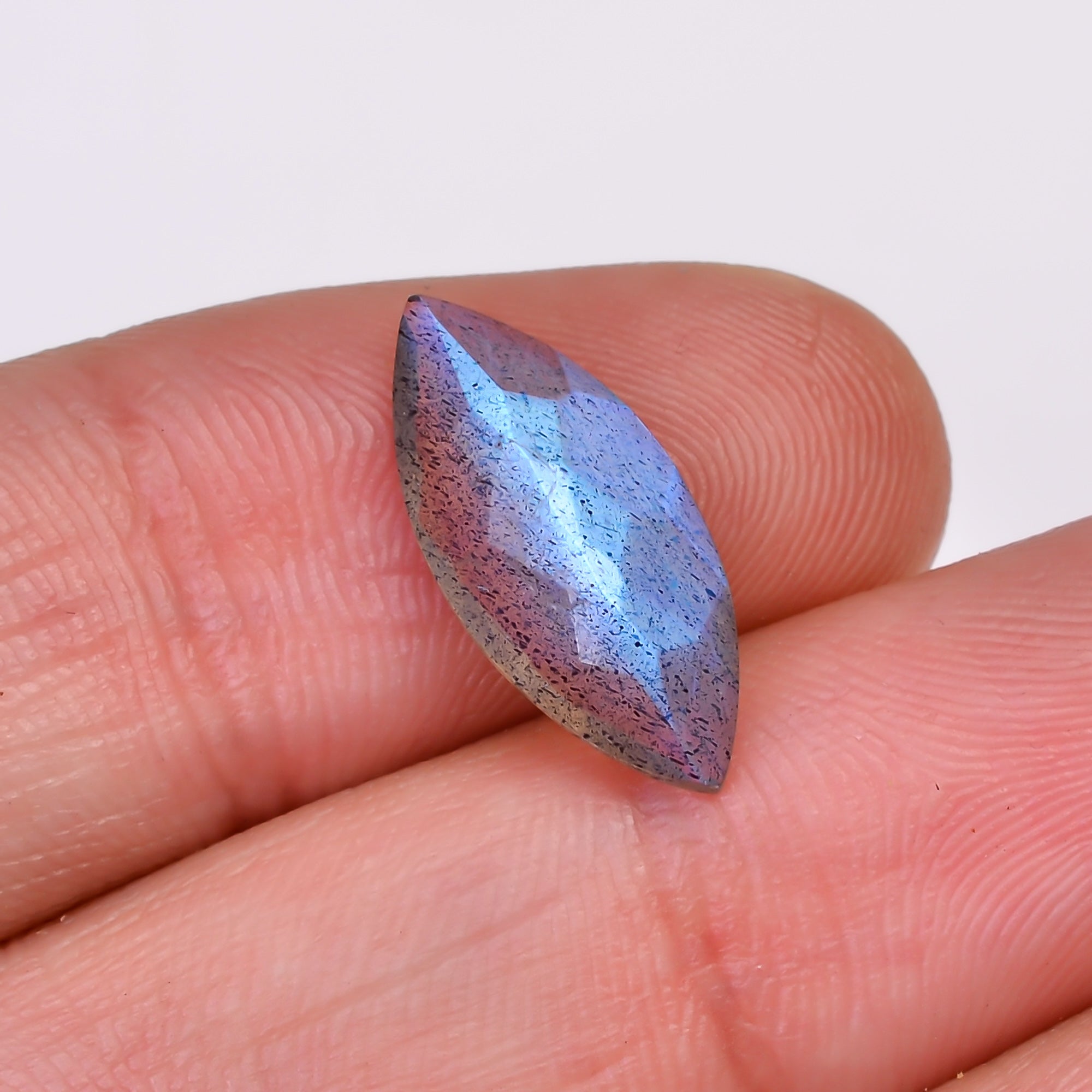 Natural Labradorite Marquise Shape Cut Stone Loose Gemstone For Making Jewelry 3.5 Ct. 17X7X4 MM Y-10614