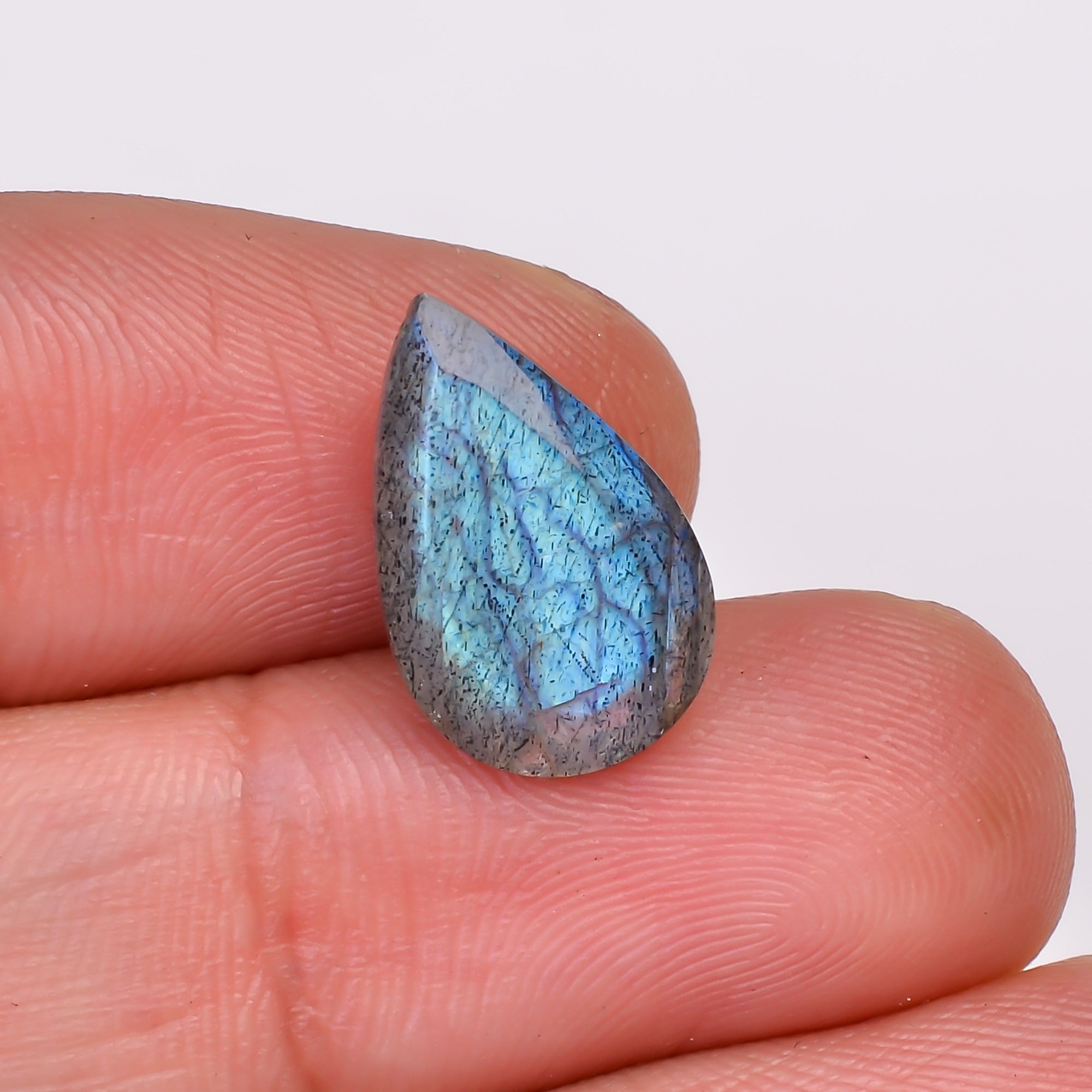 Natural Labradorite Pear Shape Cut Stone Loose Gemstone For Making Jewelry 5 Ct. 14X9X6 MM Y-10616