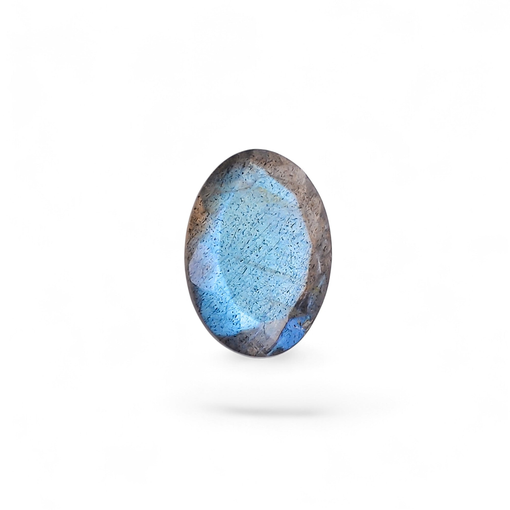 Natural Labradorite Oval Shape Cut Stone Loose Gemstone For Making Jewelry 2.5 Ct. 12X8X4 MM Y-10619