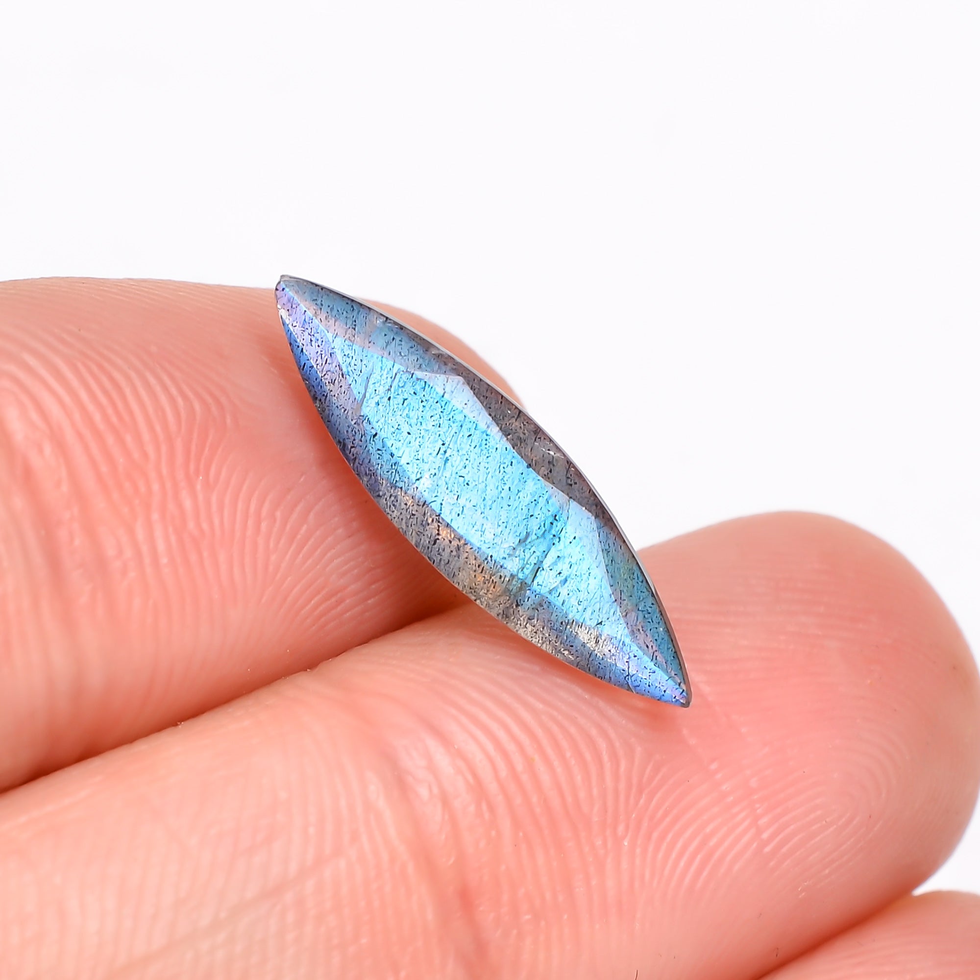 Natural Labradorite Marquise Shape Cut Stone Loose Gemstone For Making Jewelry 3 Ct. 18X5X4 MM Y-10620