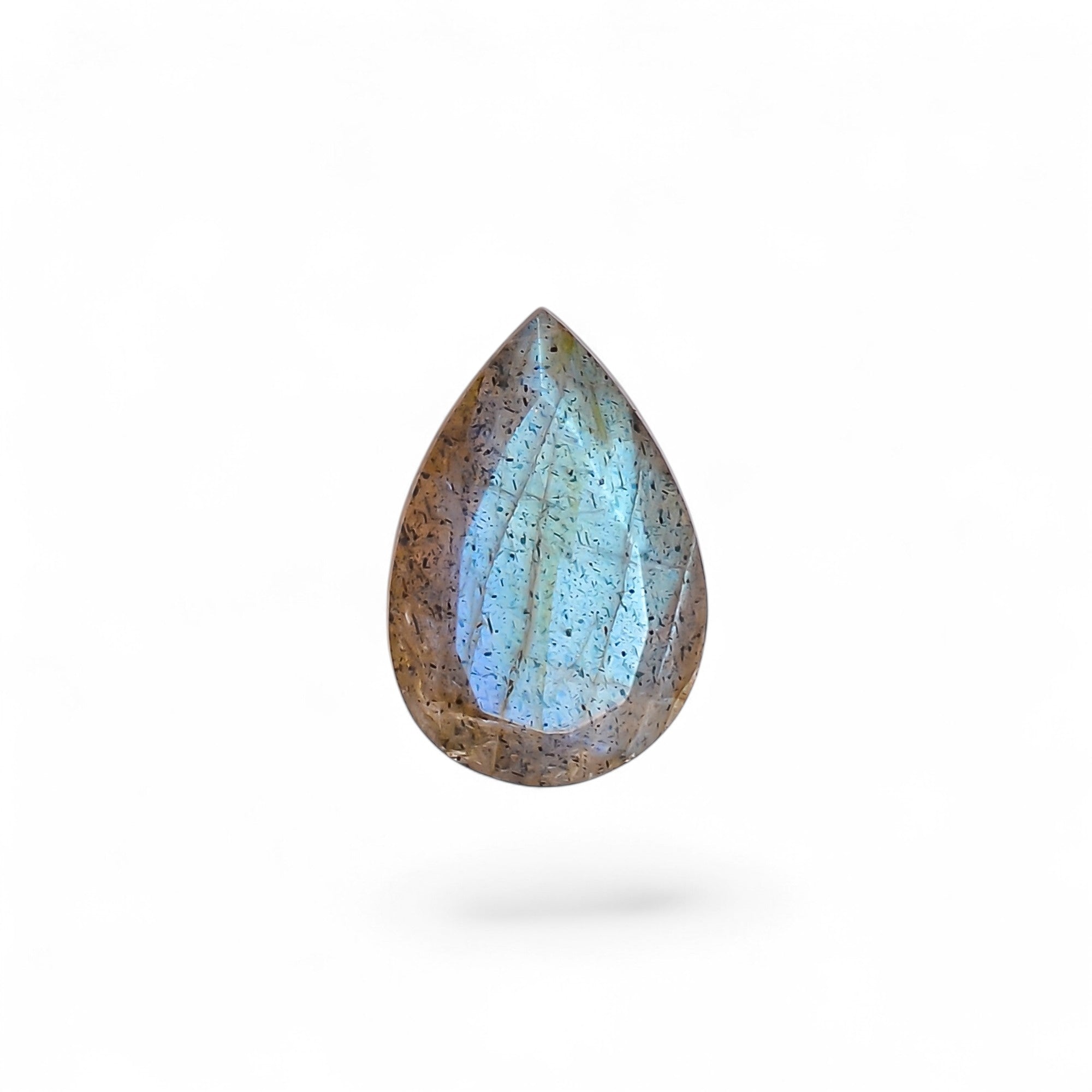 Natural Labradorite Pear Shape Cut Stone Loose Gemstone For Making Jewelry 3.5 Ct. 13X8X5 MM Y-10622