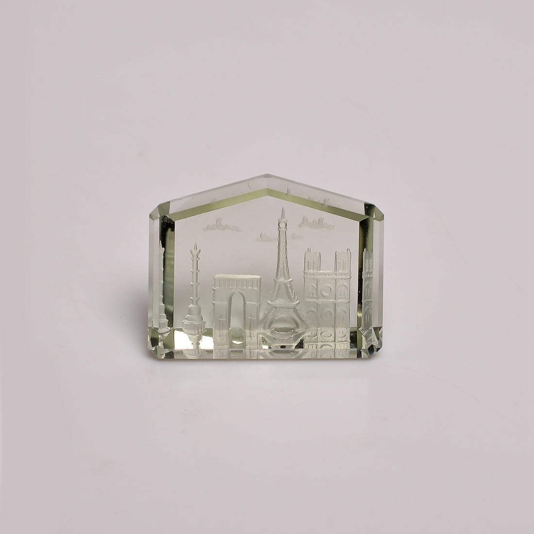 Natural Green Amethyst Fancy Shape Carved Loose Gemstone For Making Jewelry 33Ct. 24X19X7 MM Y-10628