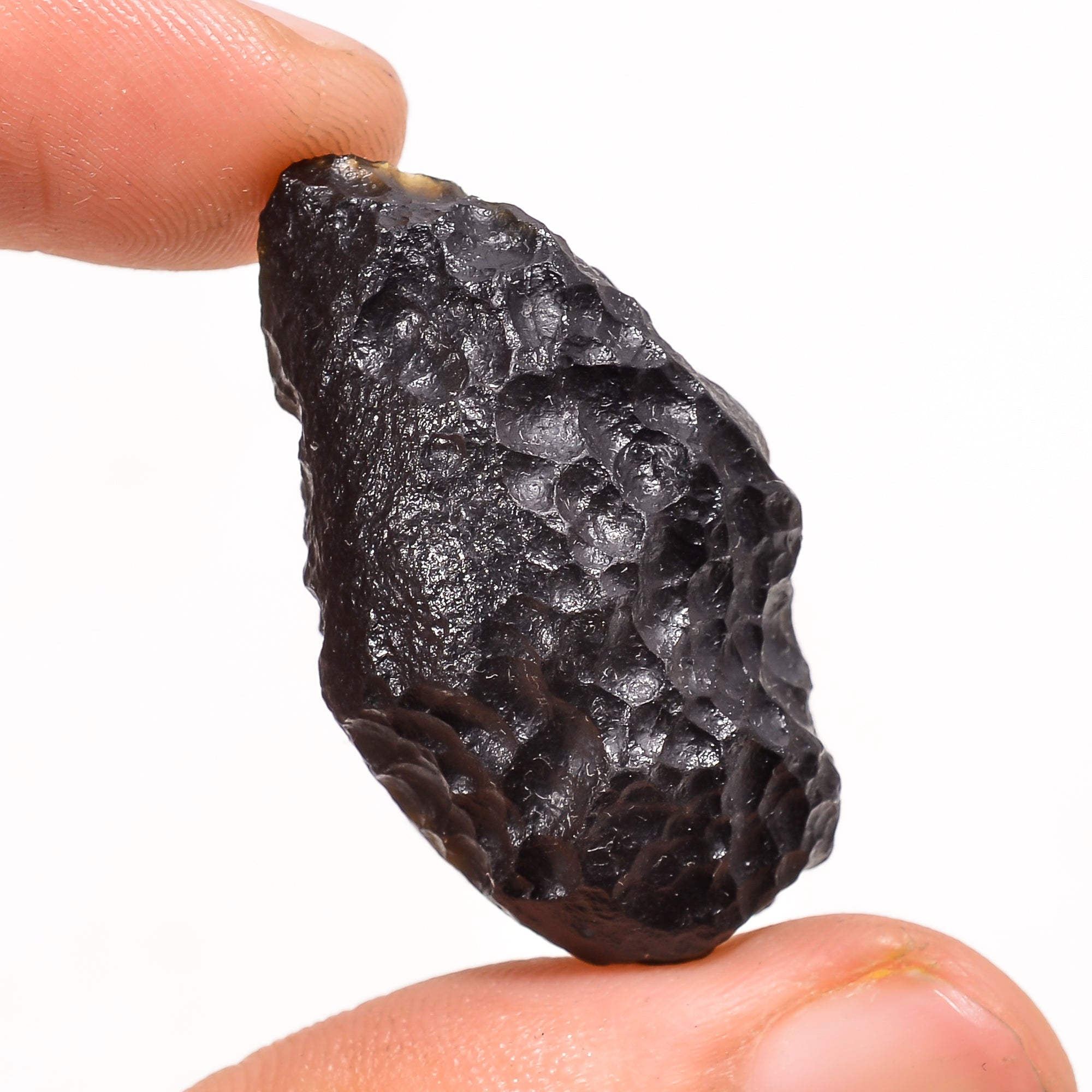 Tektite Fancy Shape Rough, Natural Loose Gemstone For Making Jewelry 52.5 Ct. 35X19X15 mm Y-3838