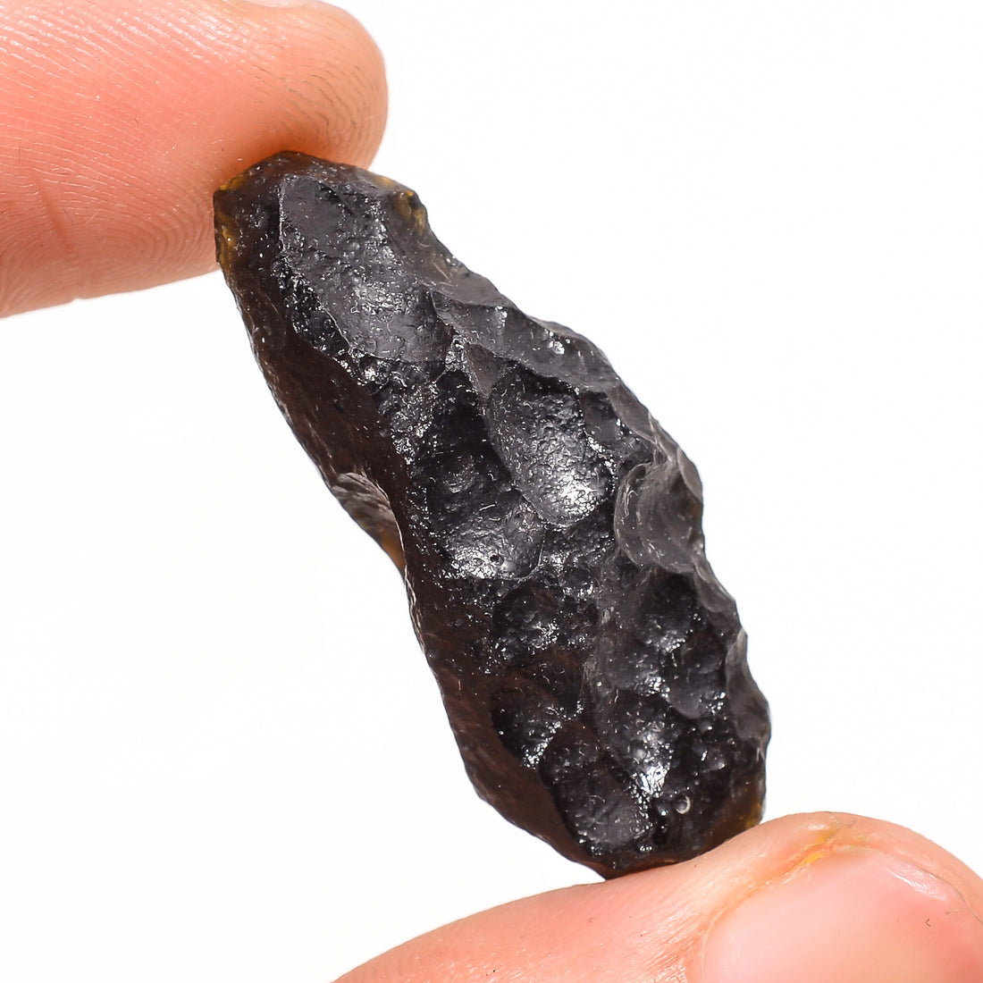 Tektite Fancy Shape Rough, Natural Loose Gemstone For Making Jewelry 28.5 Ct. 33X14X12 mm Y-3839