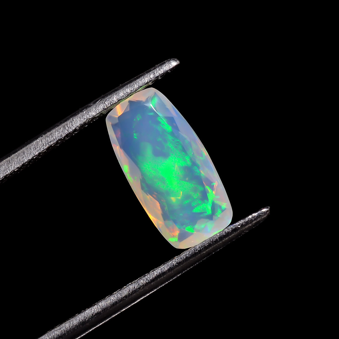 Ethiopian Opal Radiant Shape Cut Stone natural loose gemstone  1.15 Ct. 12X6X4 mm Y-7183