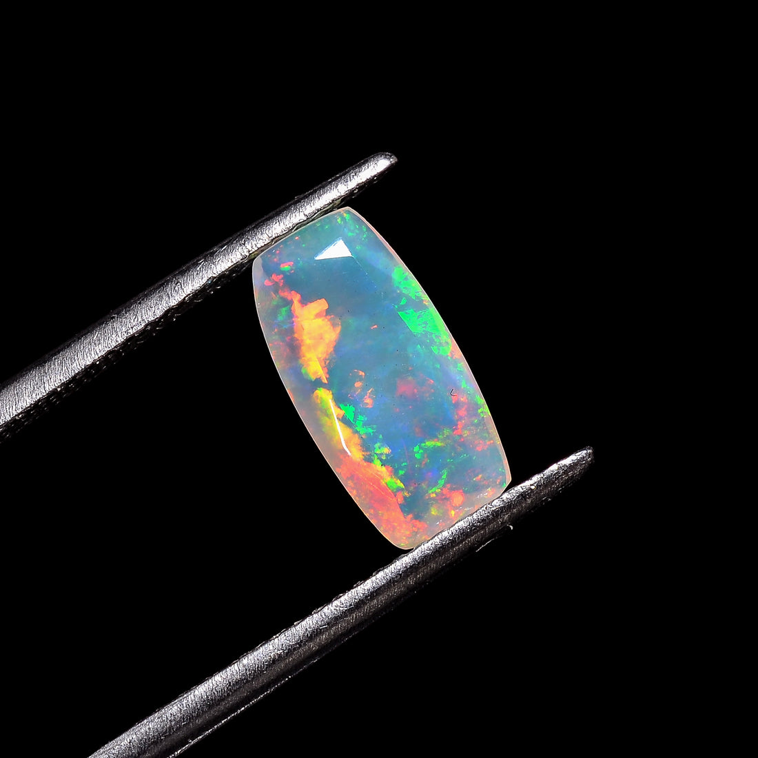 Ethiopian Opal Radiant Shape Cut Stone natural loose gemstone  1 Ct. 11X6X3 mm Y-7201