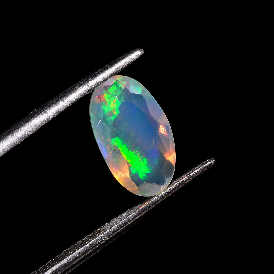 Ethiopian Opal Oval Shape Cut Stone natural loose gemstone  1.5 Ct. 11X7X4 mm Y-7213