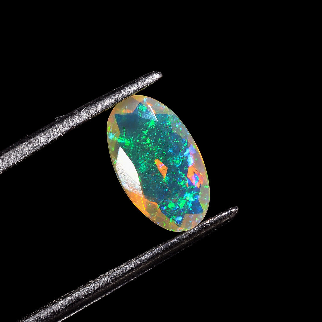Ethiopian Opal Oval Shape Cut Stone natural loose gemstone 1 Ct. 11X6X4 mm Y-7221