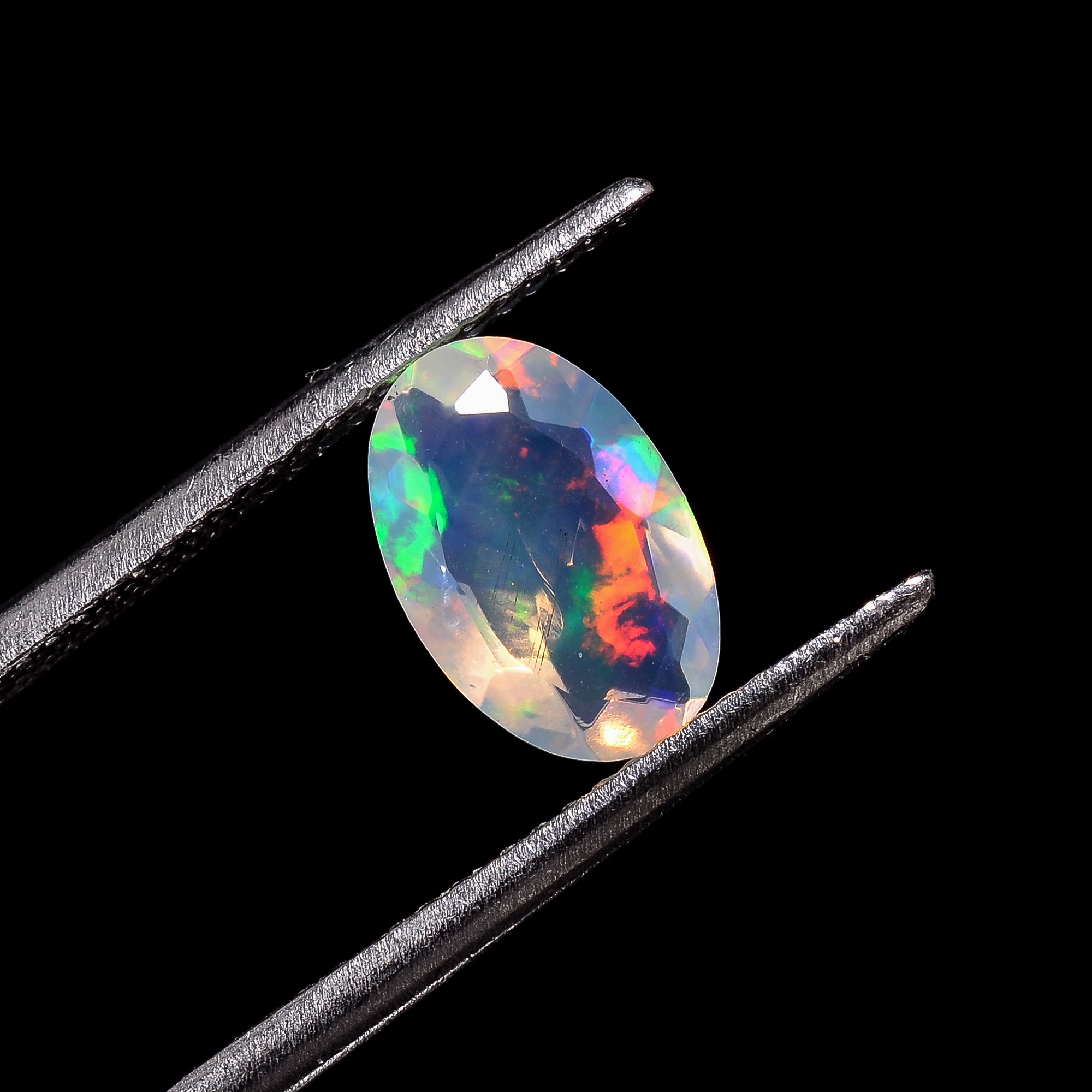 Ethiopian Opal Oval Shape Cut Stone natural loose gemstone 1.15 Ct. 10X6X4 mm Y-7226