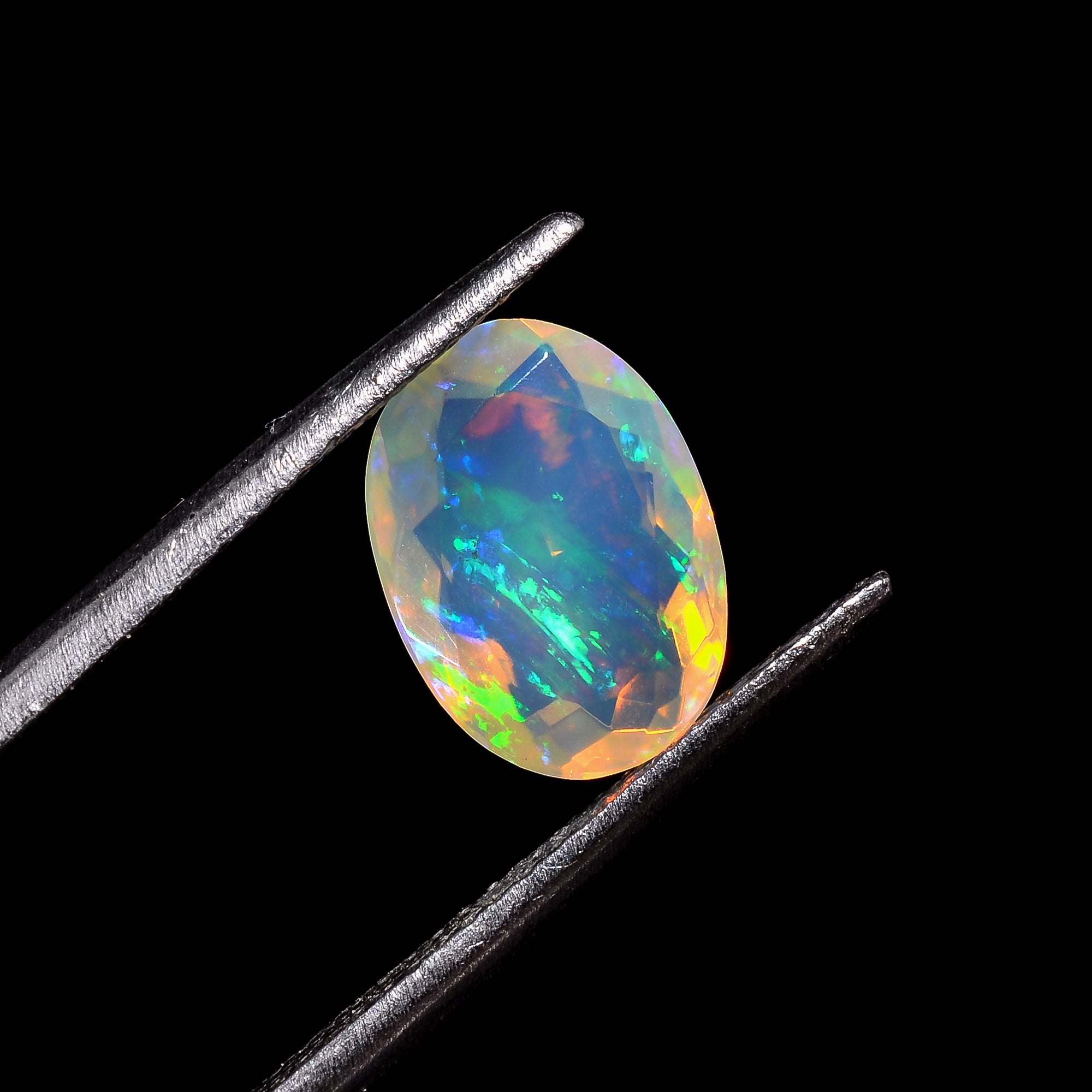 Ethiopian Opal Oval Shape Cut Stone natural loose gemstone 1.7 Ct. 11X8X5 mm Y-7230