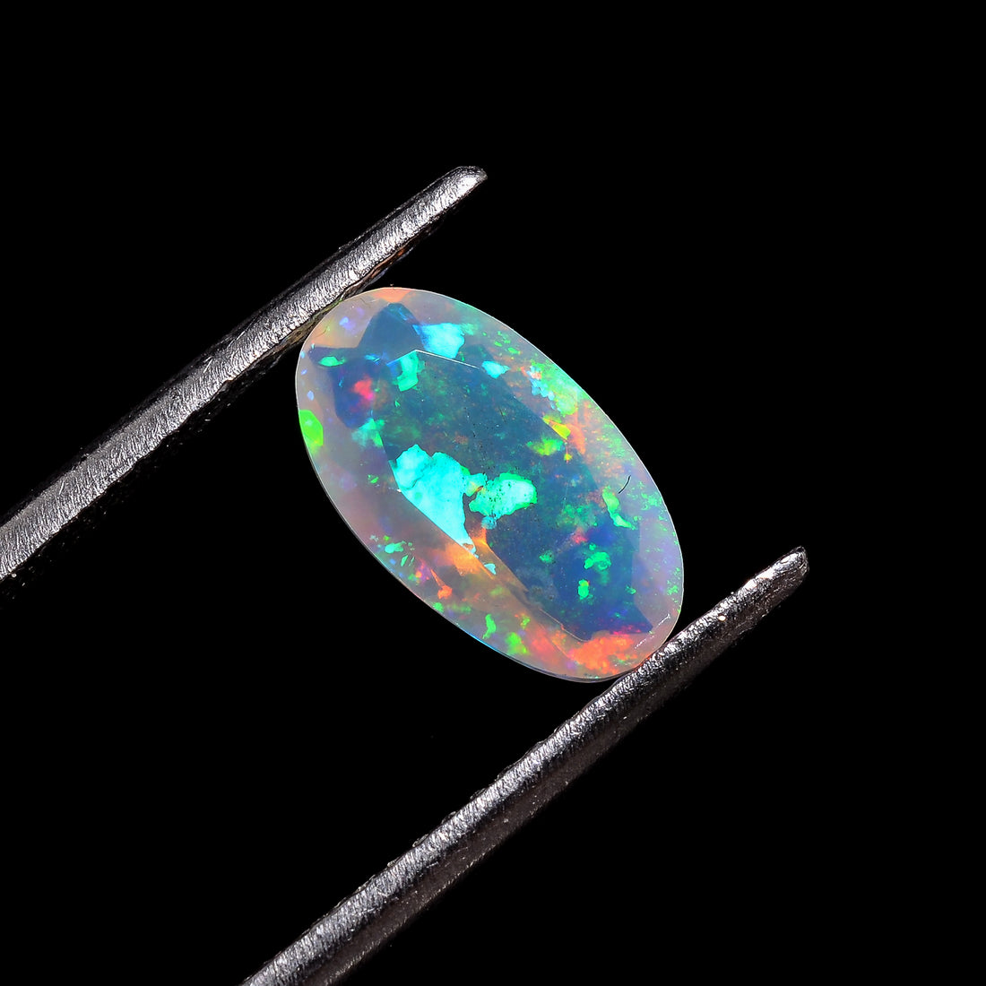 Ethiopian Opal Oval Shape Cut Stone natural loose gemstone 1.2 Ct. 11X6X4 mm Y-7241
