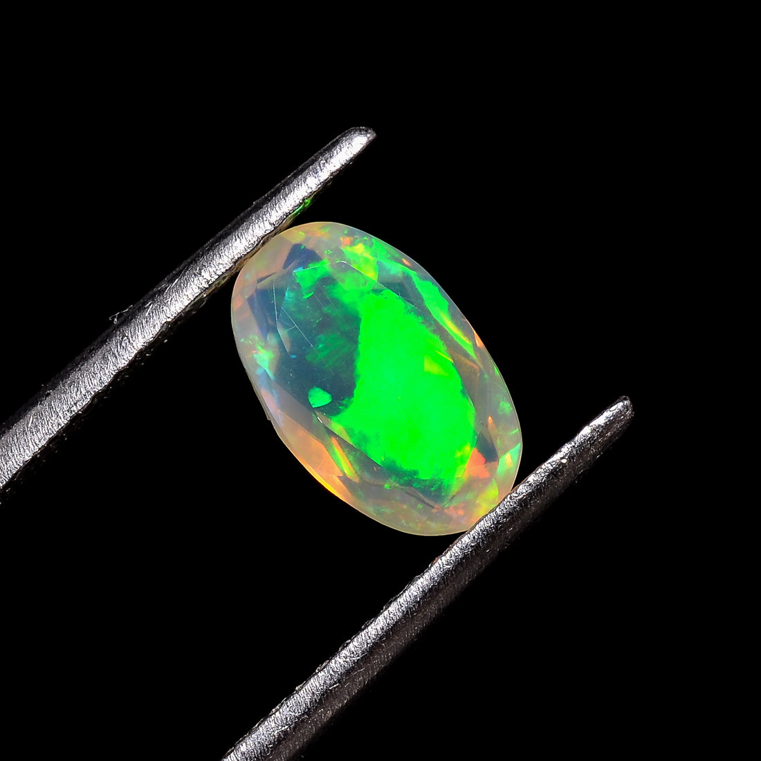 Ethiopian Opal Oval Shape Cut Stone natural loose gemstone 1 Ct. 9X6X4 mm Y-7245