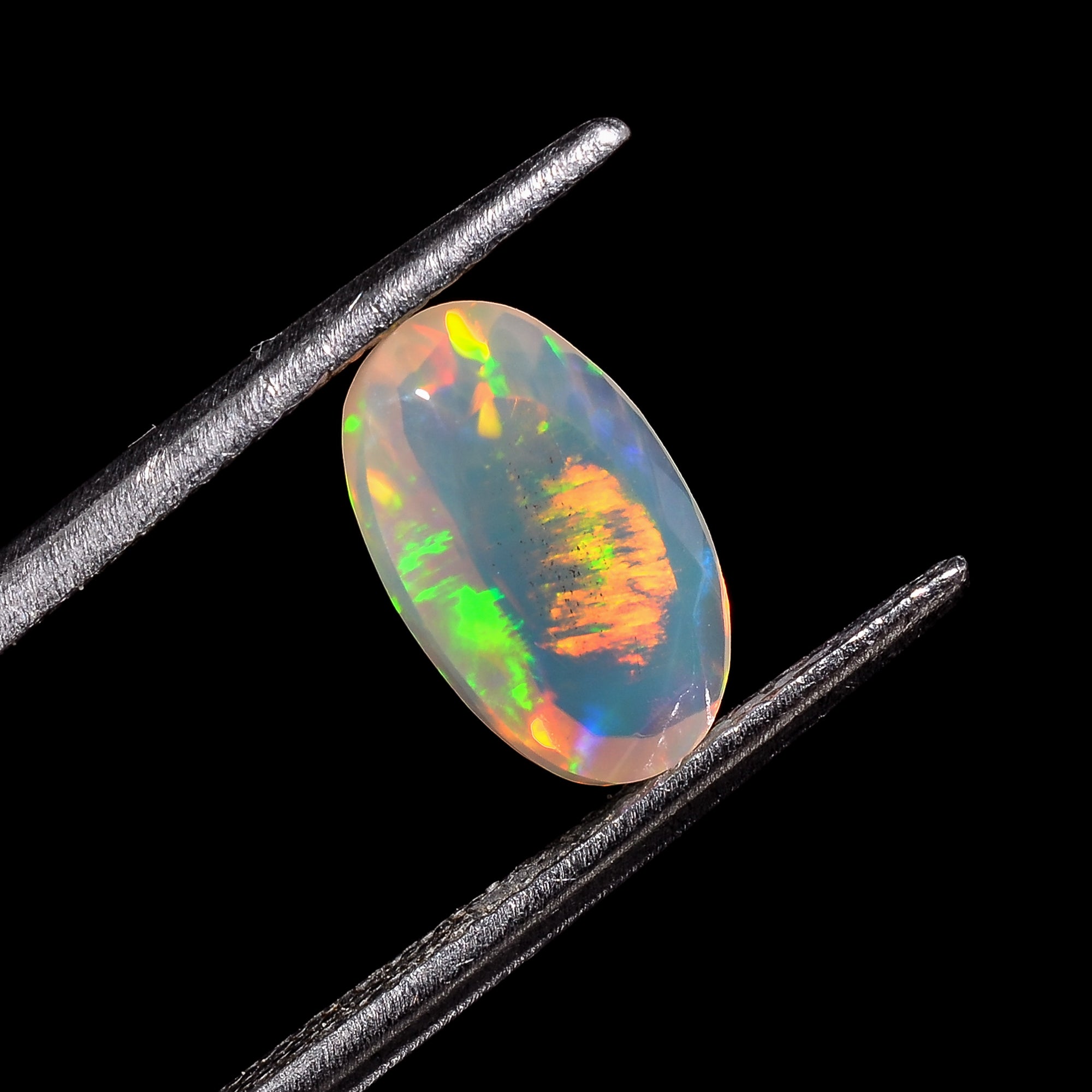 Ethiopian Opal Oval Shape Cut Stone natural loose gemstone 1.15 Ct. 10X6X4 mm Y-7253