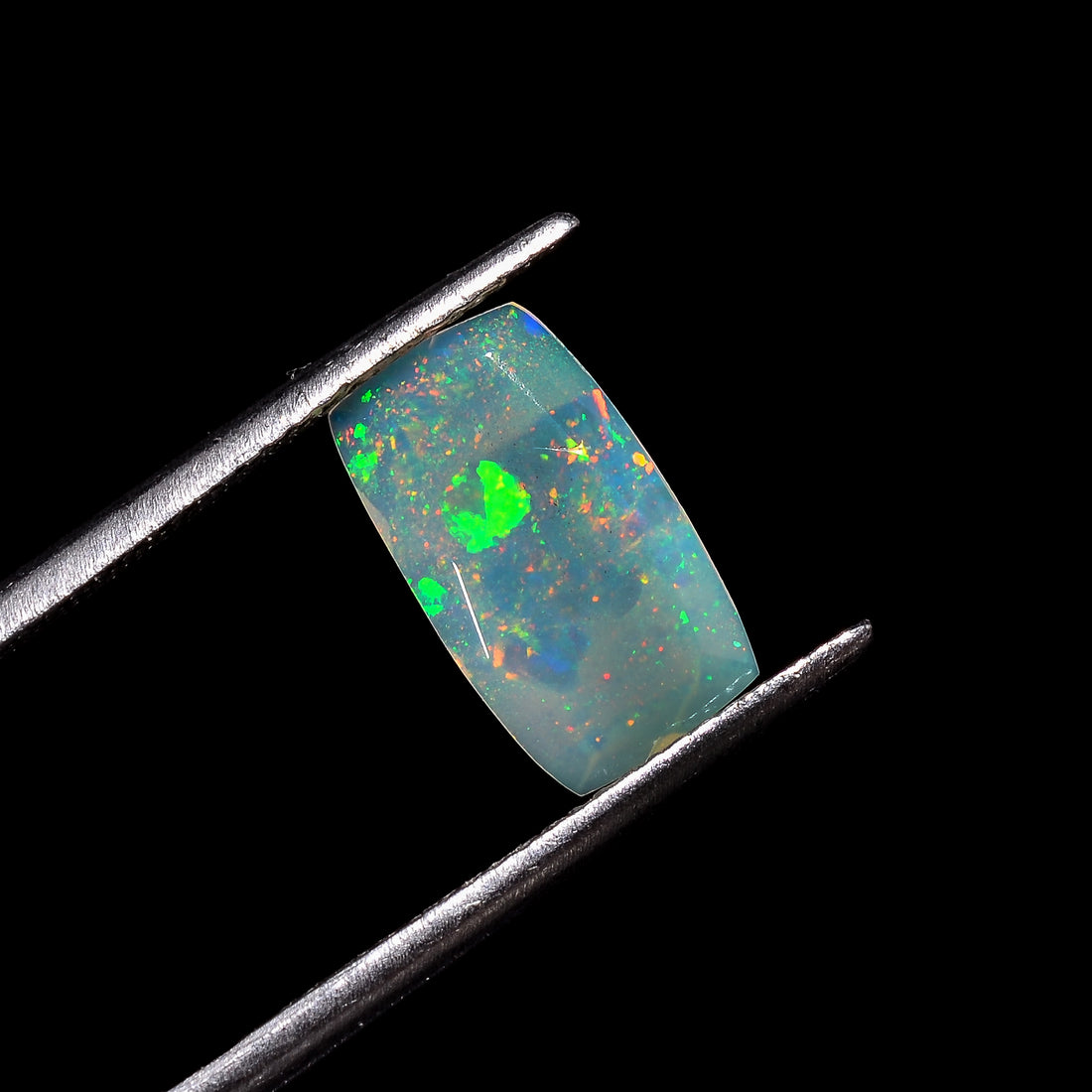 Ethiopian Opal Radiant Shape Cut Stone natural loose gemstone 1.25 Ct. 12X8X3 mm Y-7254