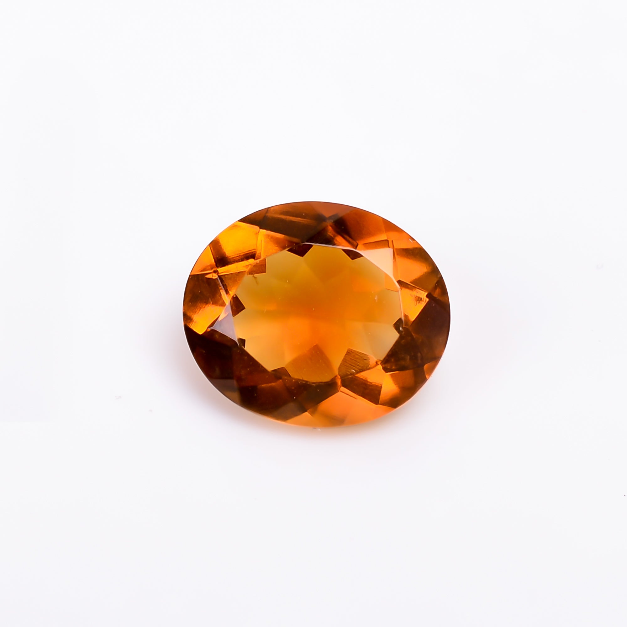 citrine oval shape cut stone natural loose gemstone