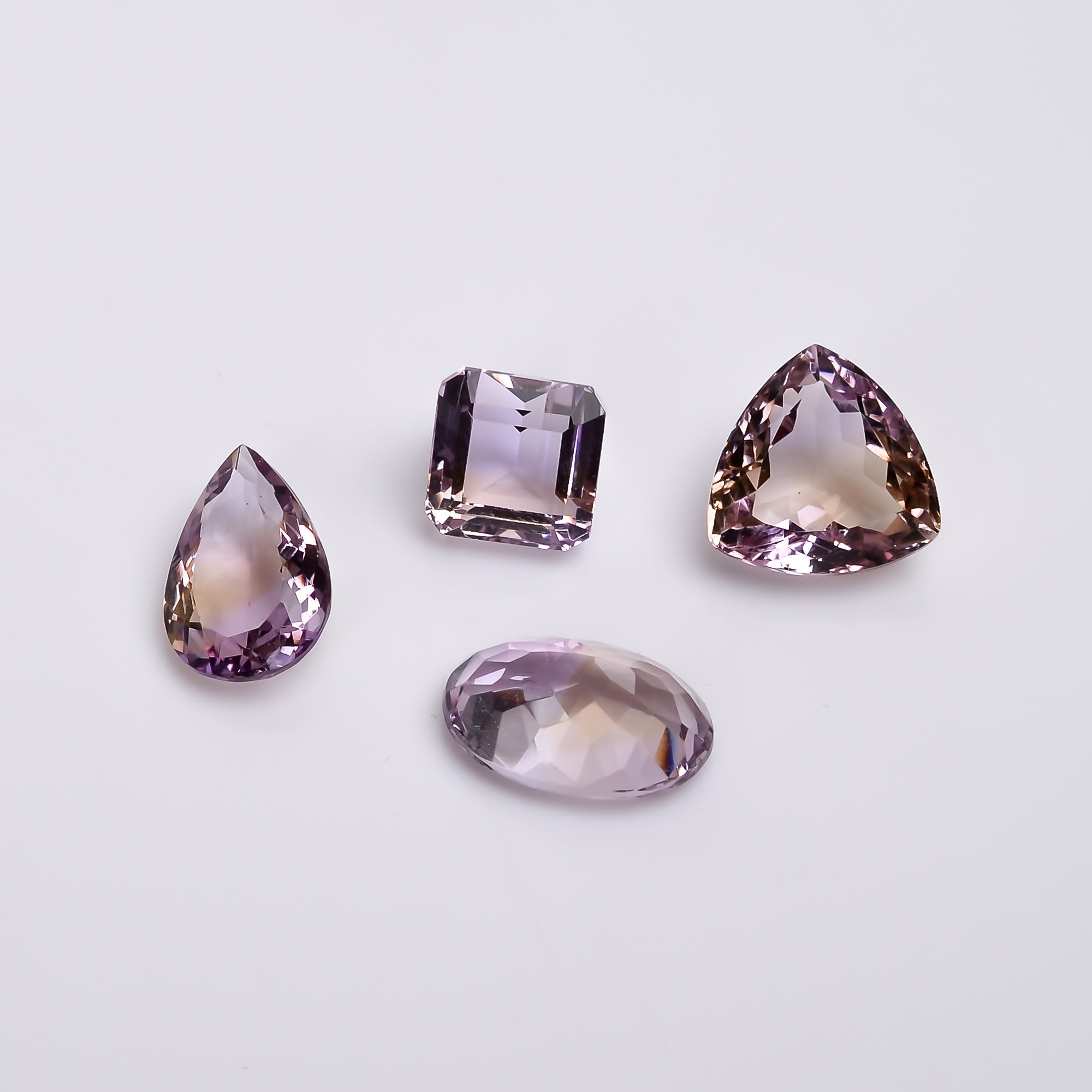 natural ametrine mix shape shape cut stone loose gemstone