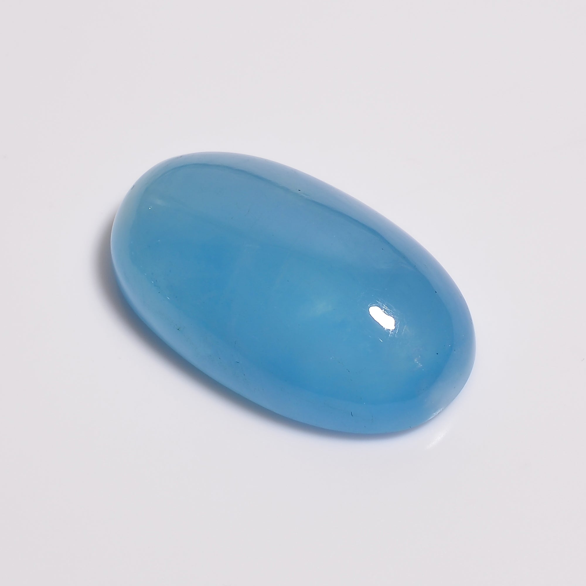 natural aquamarine oval shape cabochon loose gemstone