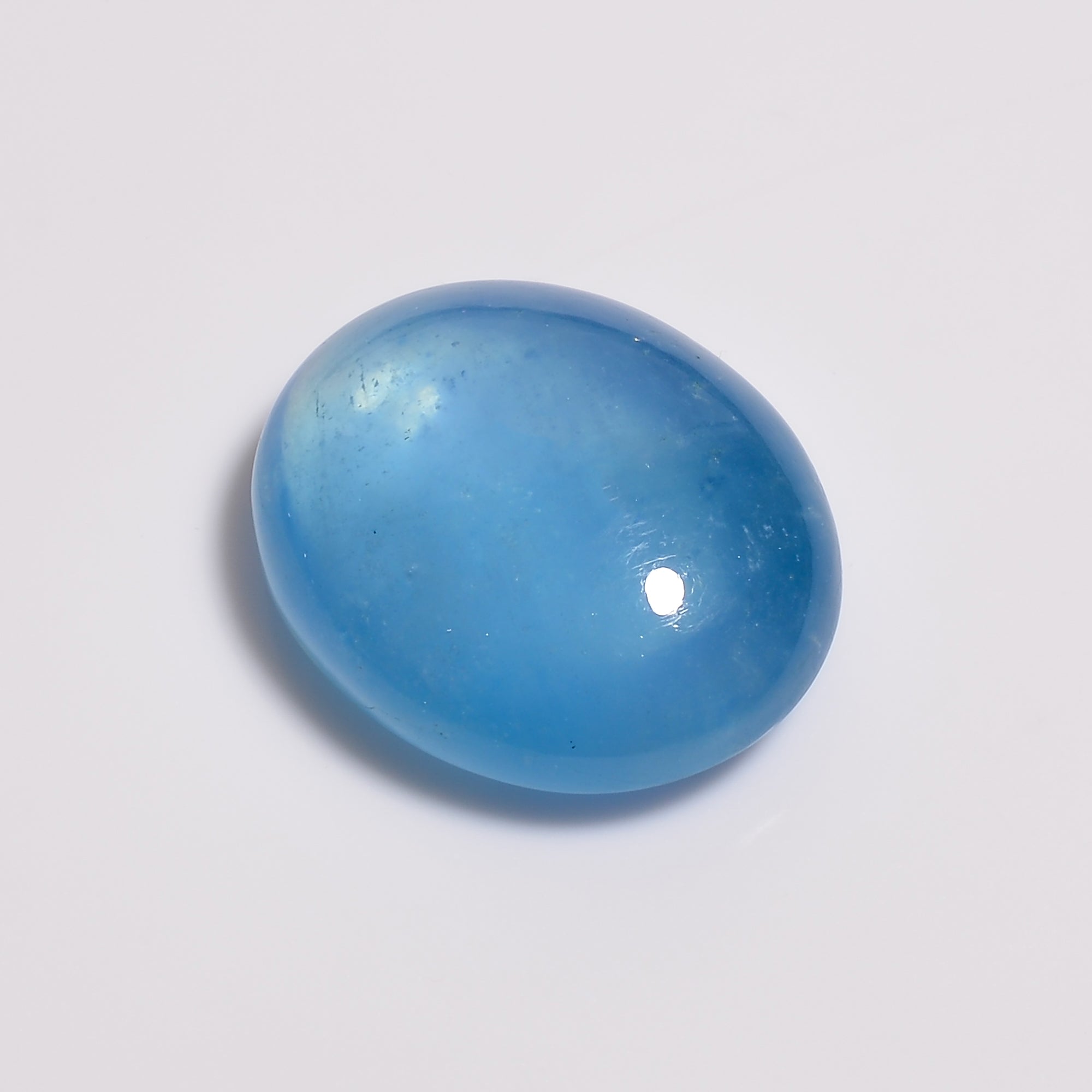 natural aquamarine oval shape cabochon loose gemstone
