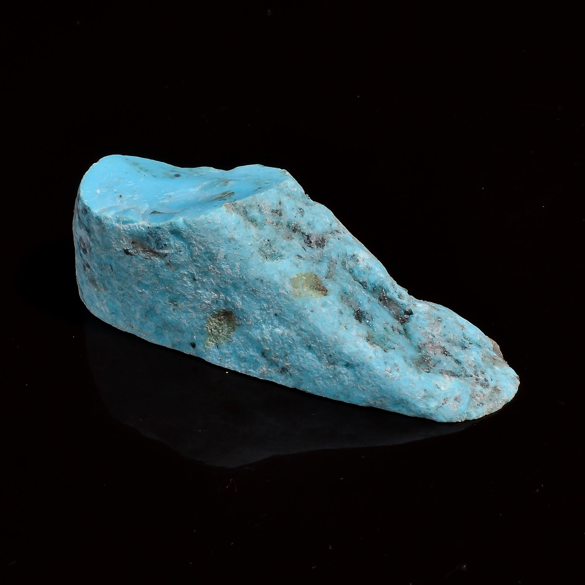 one of a kind natural arizona turquoise fancy shape rough