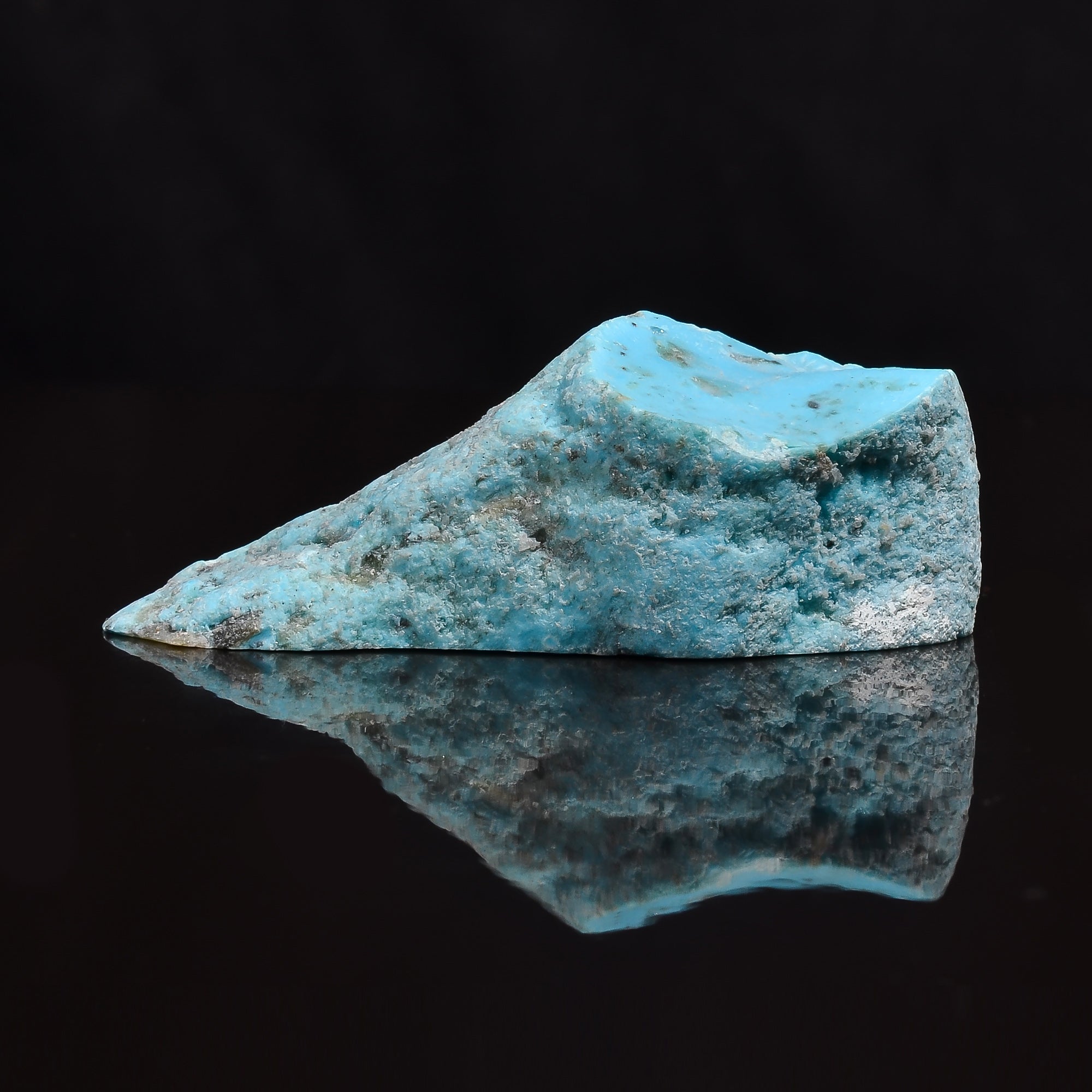 one of a kind natural arizona turquoise fancy shape rough