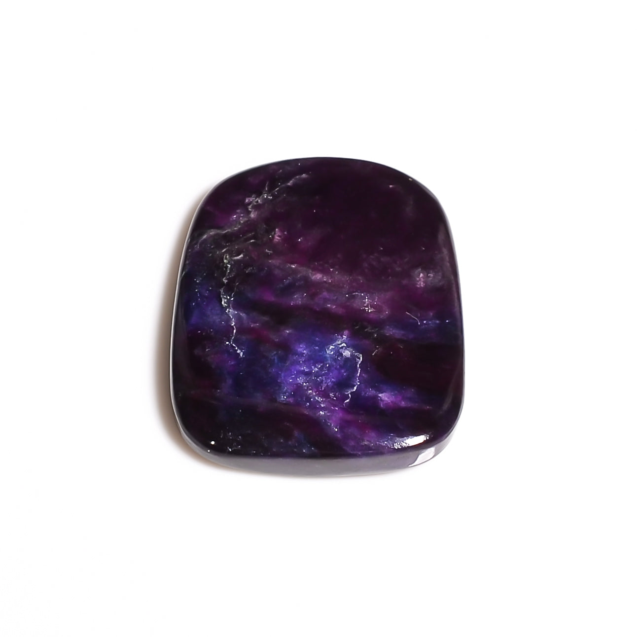 natural sugilite fancy shape cabochon loose gemstone