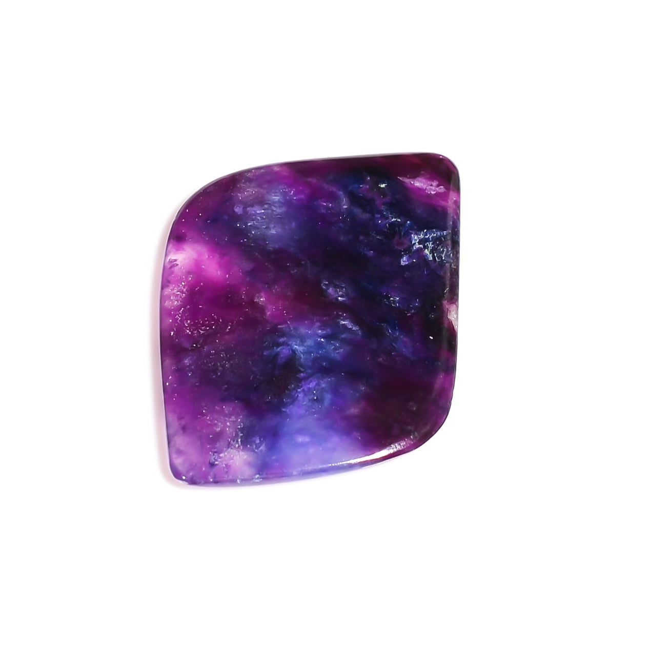 natural sugilite fancy shape cabochon loose gemstone