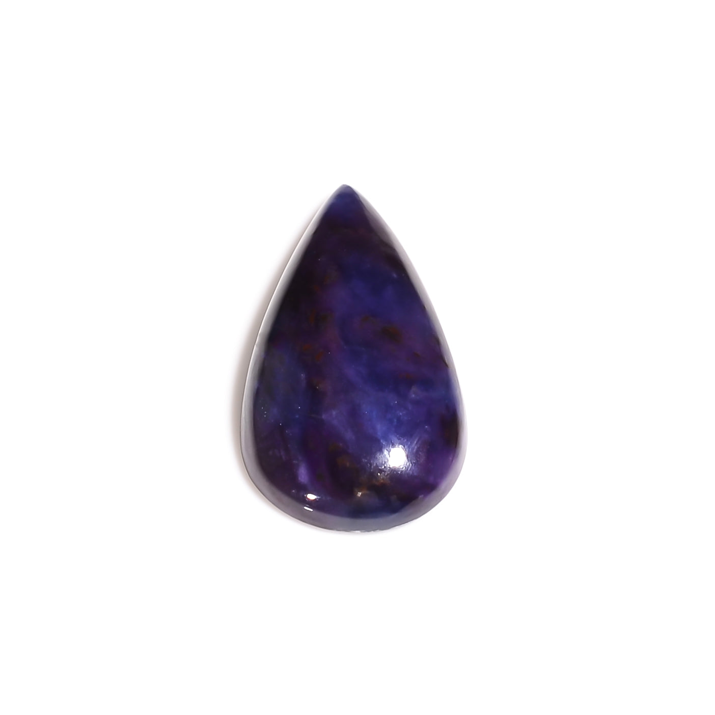 natural sugilite oval shape cabochon loose gemstone