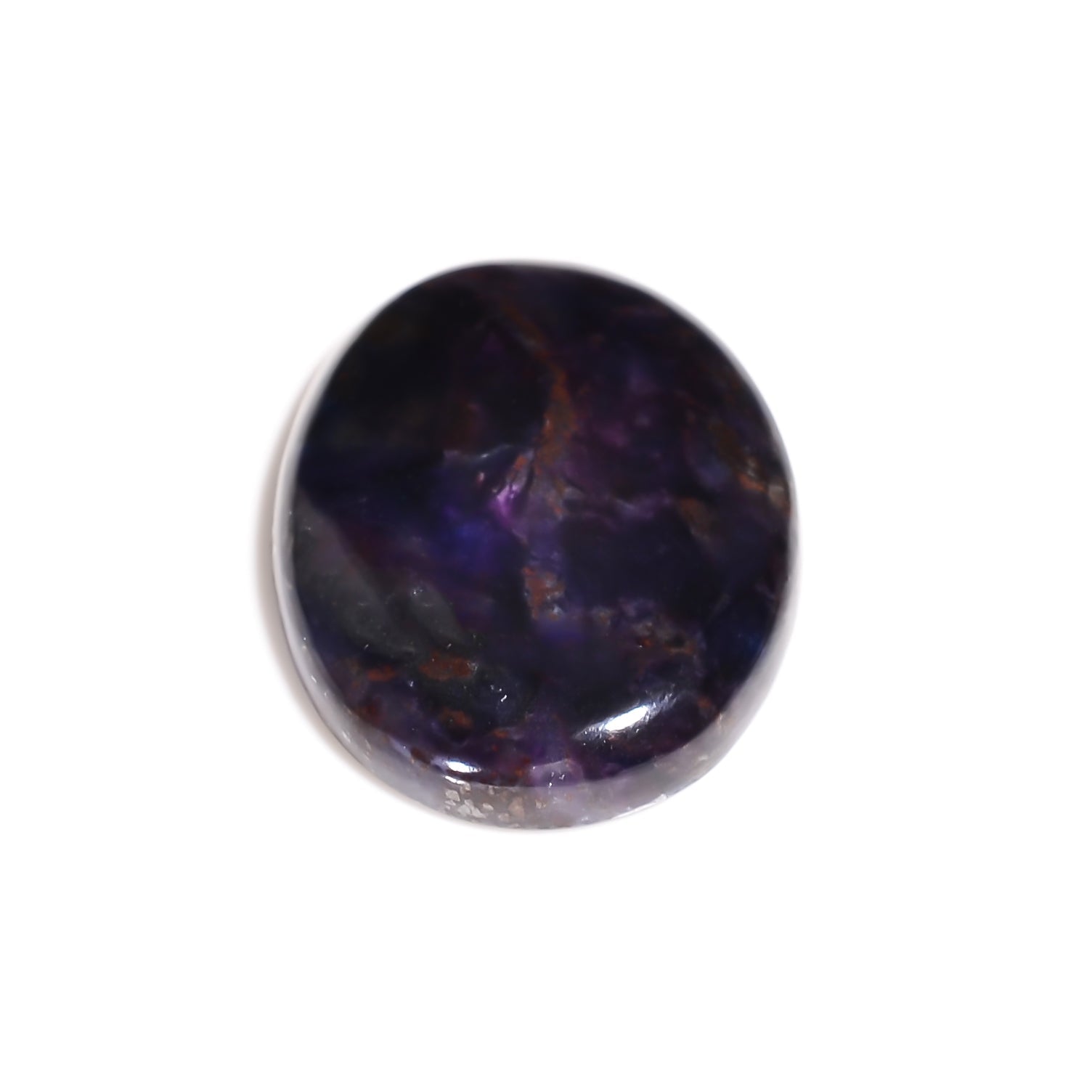 Natural Sugilite Oval Shape Cabochon Loose Gemstone For Making Jewelry 