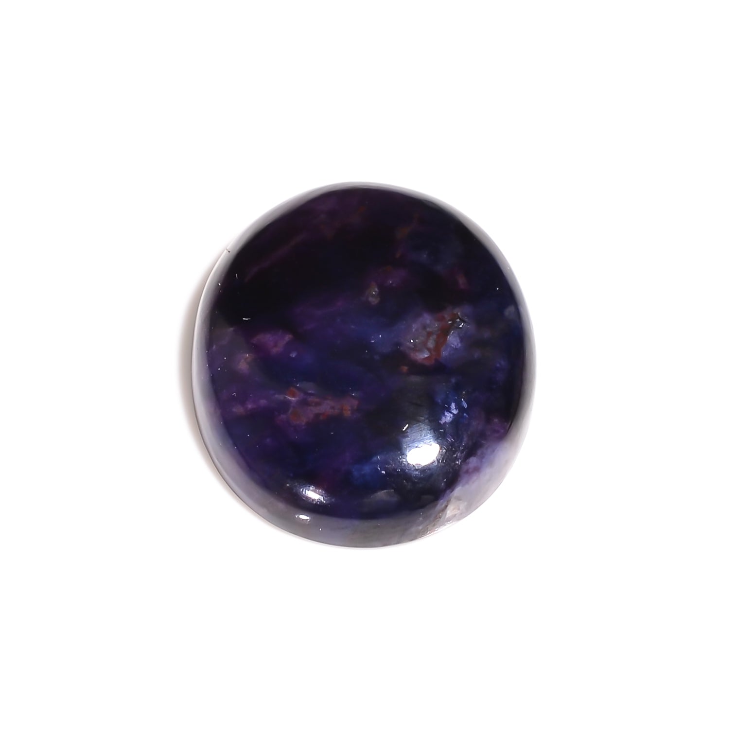 natural sugilite radiant shape cabochon loose gemstone