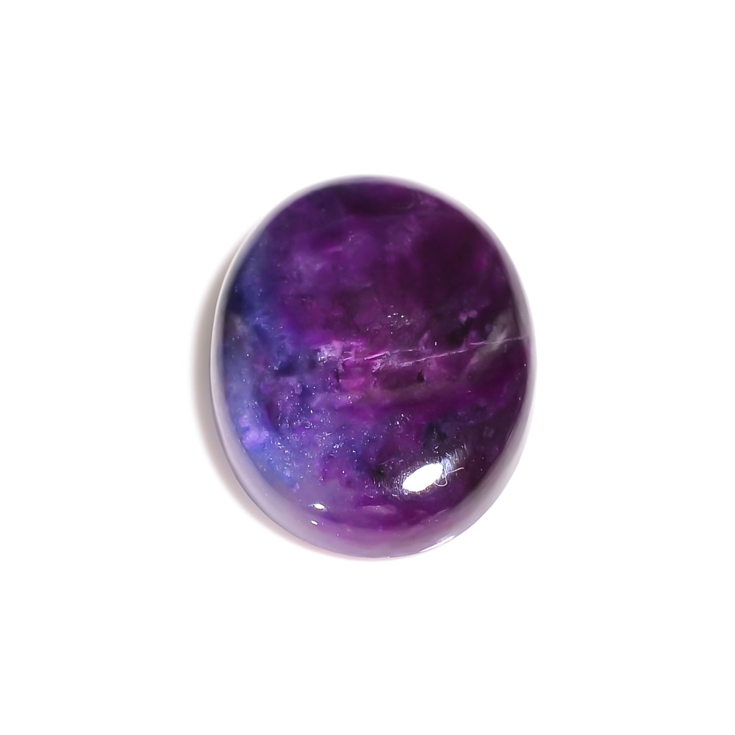 natural sugilite radiant shape cabochon loose gemstone